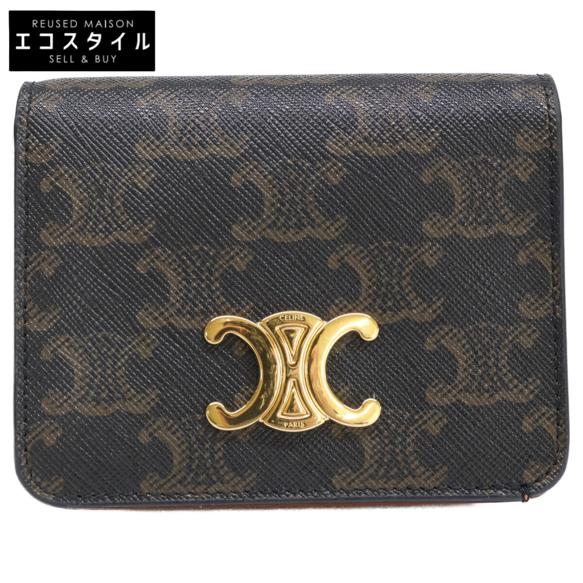 楽天市場】【セリーヌ】Celine トリオンフ キャンバス レザー