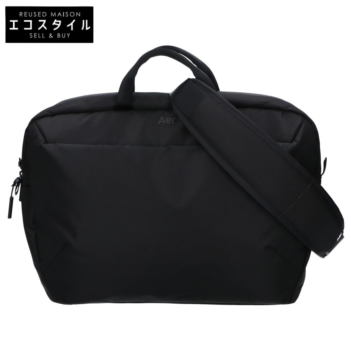 楽天市場】エアー Aer ハンドバッグ ブリーフケース ブラック メンズ