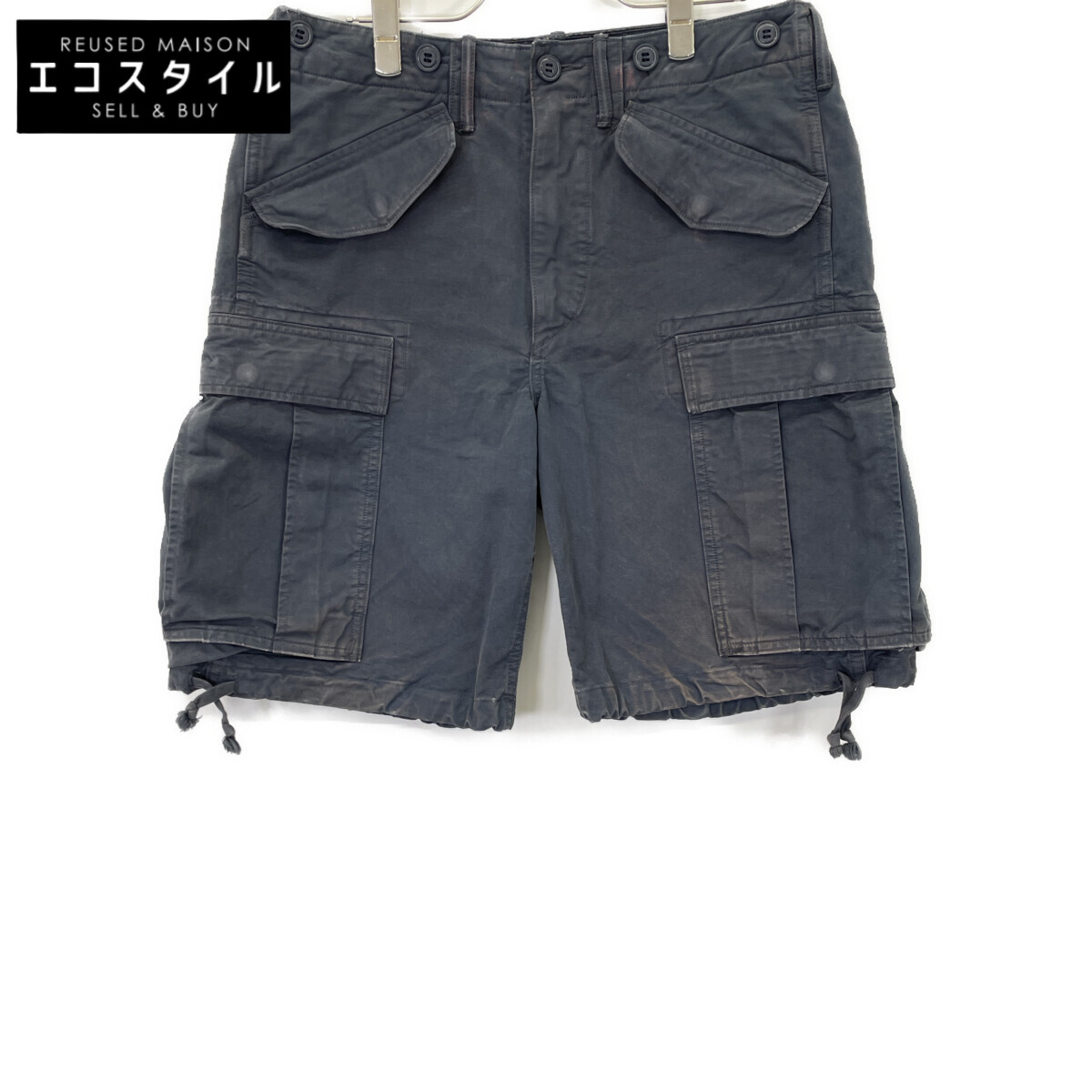 RRL カーゴショーツ　インディゴ　13スター　国内品 新品 RRL Regiment Indigo Cargo Shorts 薄青 ダブルアールエル カーゴ