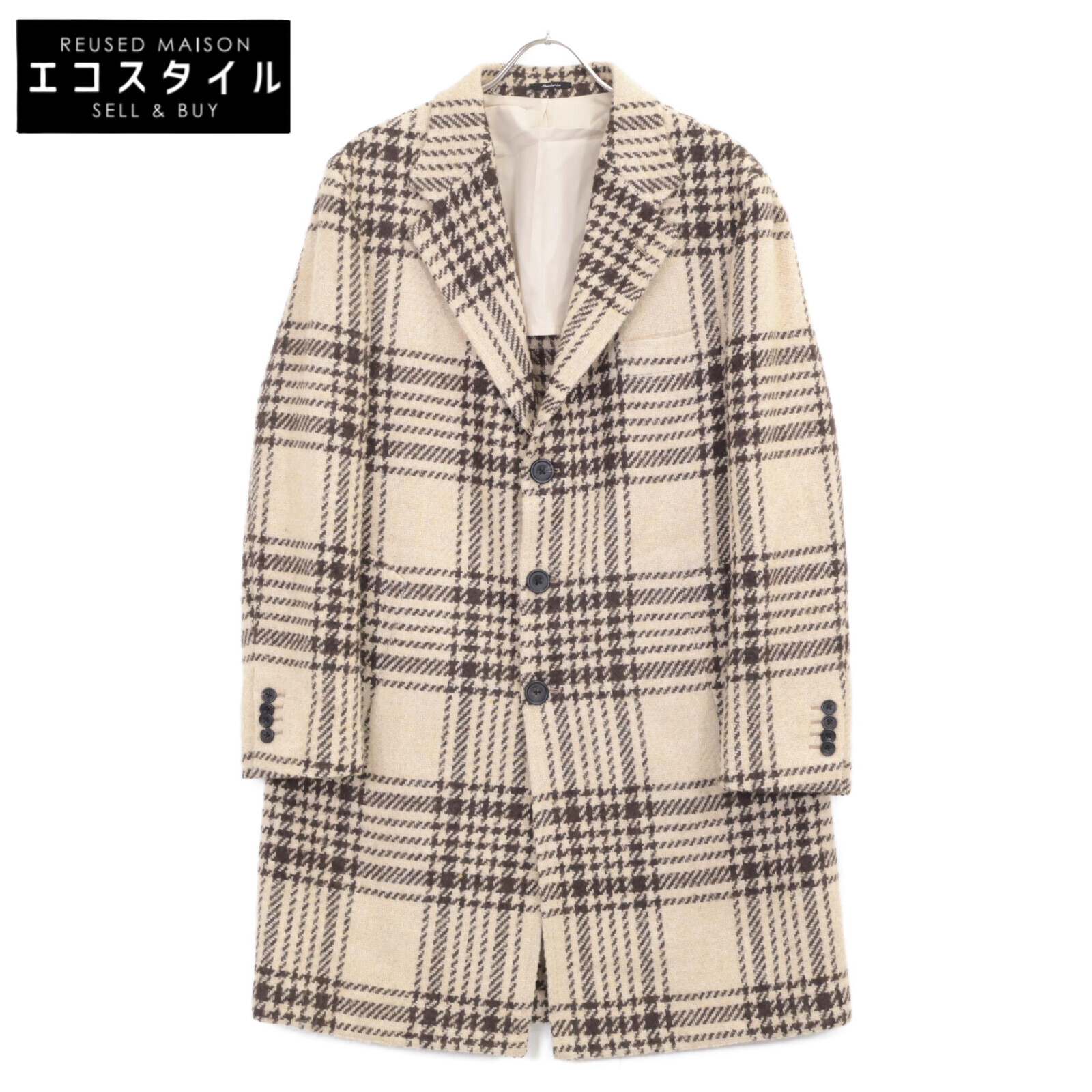 ビームスF別注サルトリアパルマ　チェスターフィールドコート　伊製カシミア混 ビームスF別注サルトリアパルマ チェスターフィールドコート 伊製