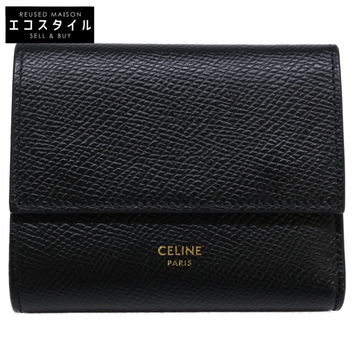 楽天市場】CELINE セリーヌ スモール トリフォールドウォレット 16
