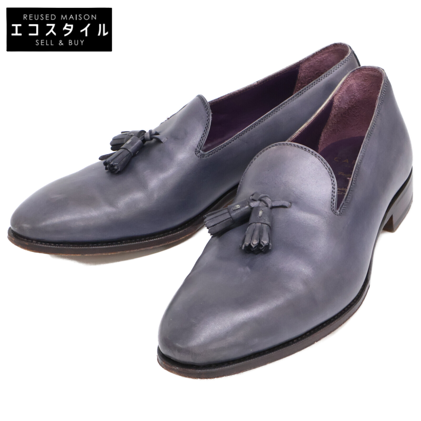 楽天市場】Carmina カルミナ 美品 80578 リザードレザー コイン