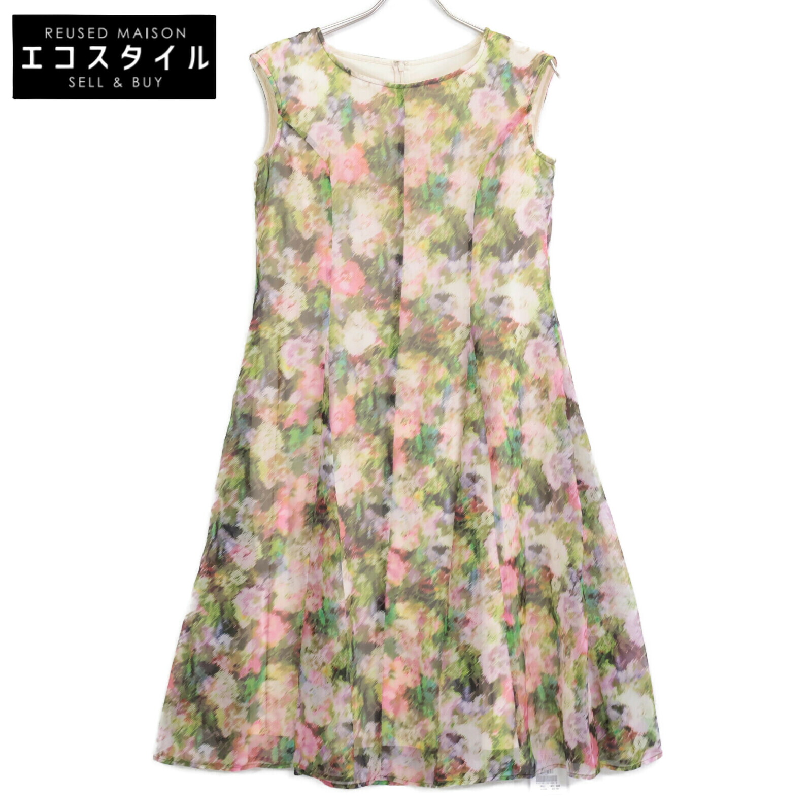 Audie a muses オーディアミューズ マルチ色合い 83015-512 総柄衣装 衣装   38 マルチ色合い レディース 【中古】