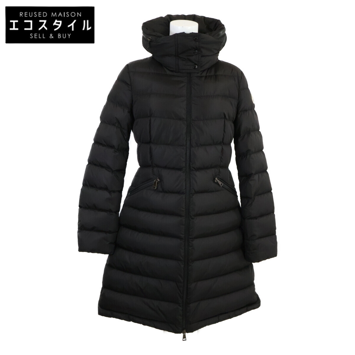 MONCLER フラメッテ　サイズ1 超美品です！ 人気モデル モンクレール フラメッテ サイズ1 ブラック 国内正規品