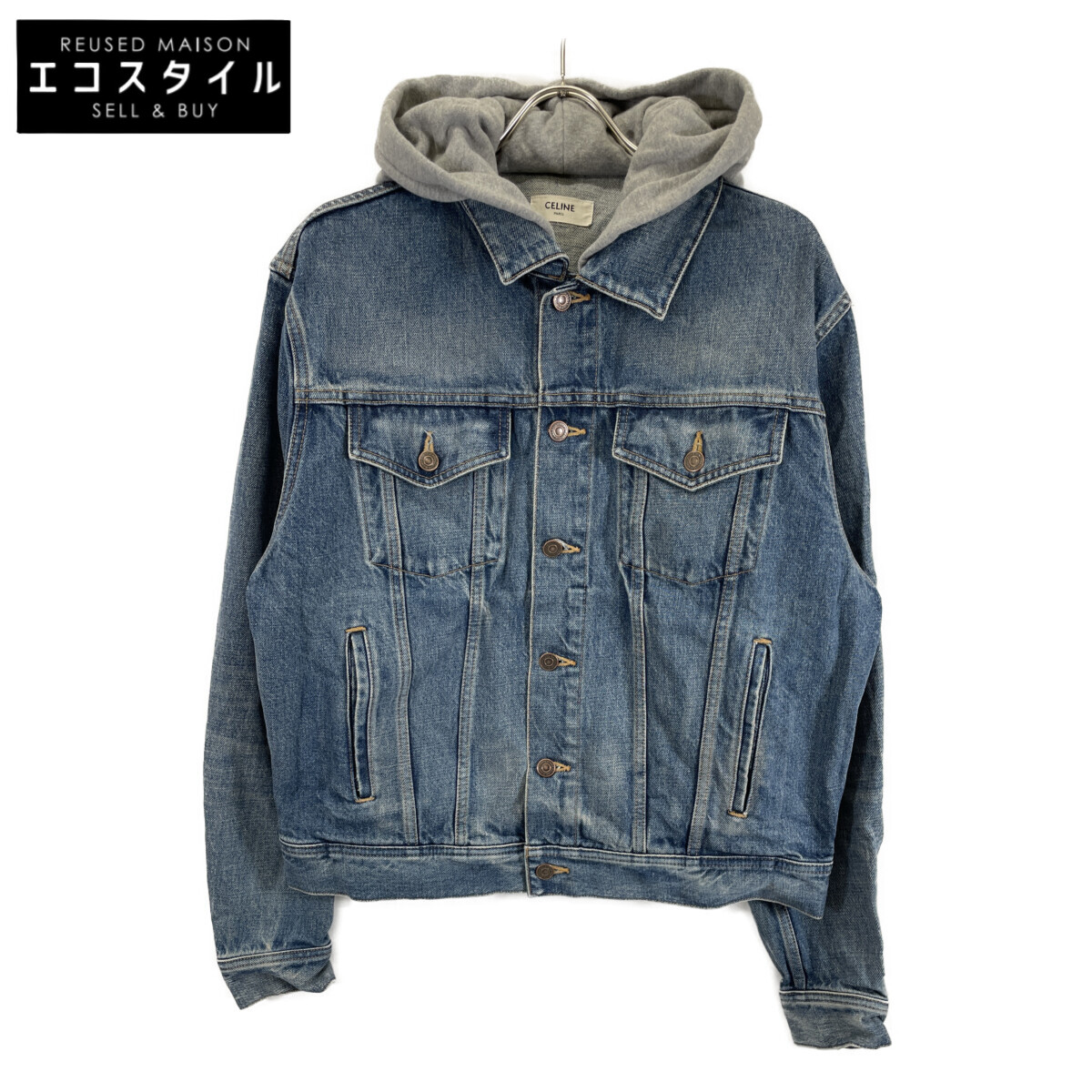 楽天市場】CELINE セリーヌ デニムジャケット 2Q472947F.38CH メンズ
