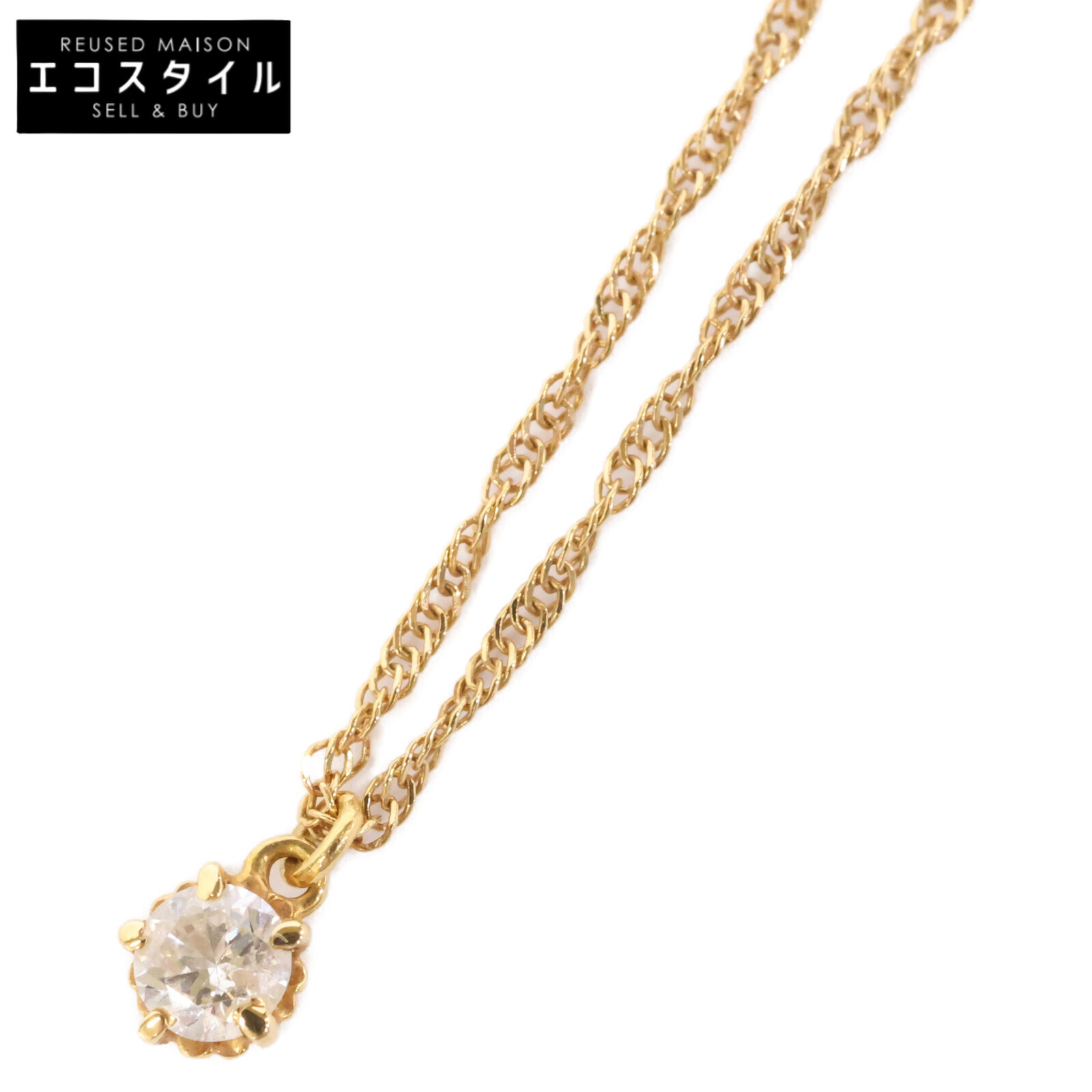 楽天市場】ageteアガット K18 YG ダイヤ0.05ct ホースシュー 馬蹄