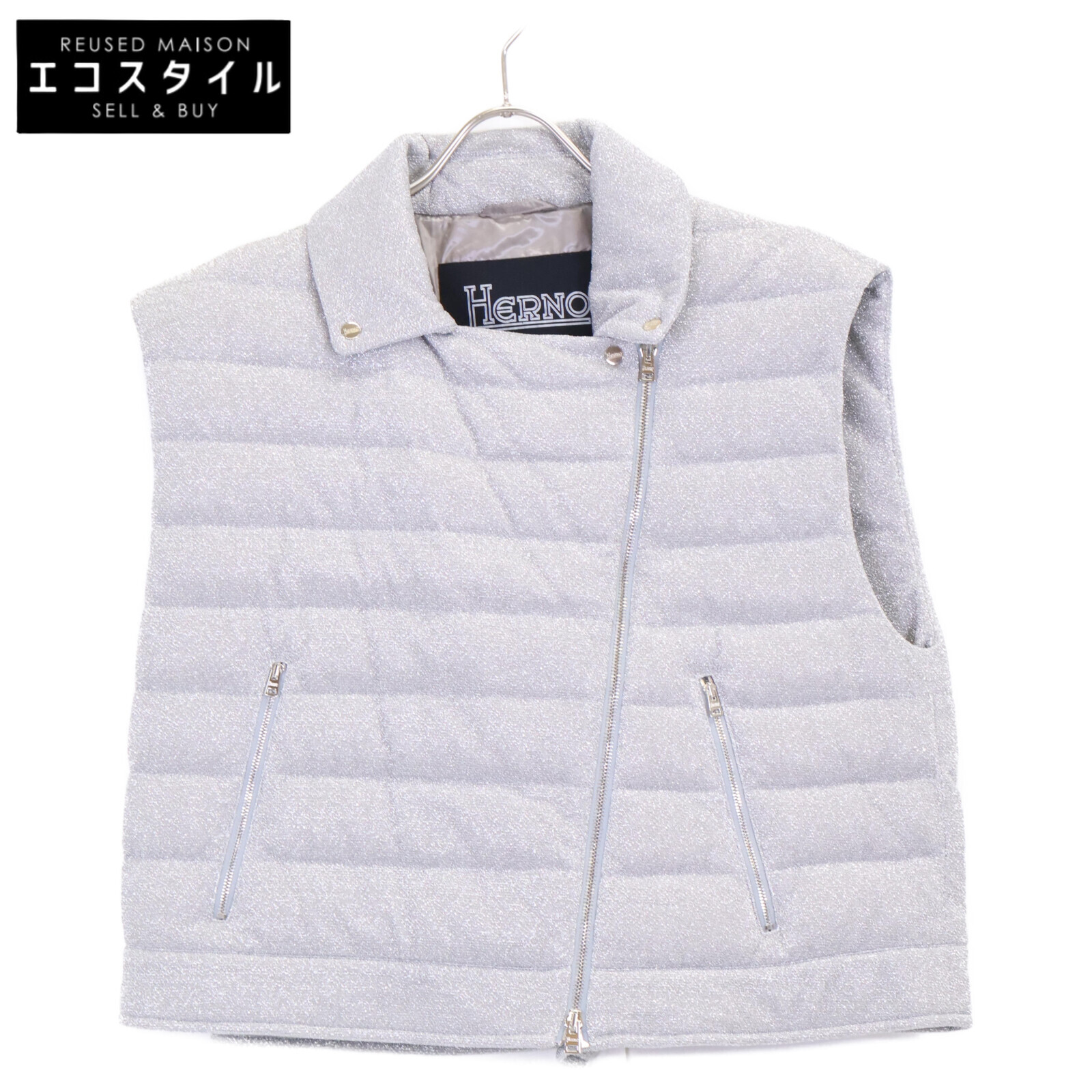 楽天市場】HERNO ヘルノ レディース ロング ダウンベスト PIUMINO 羽毛