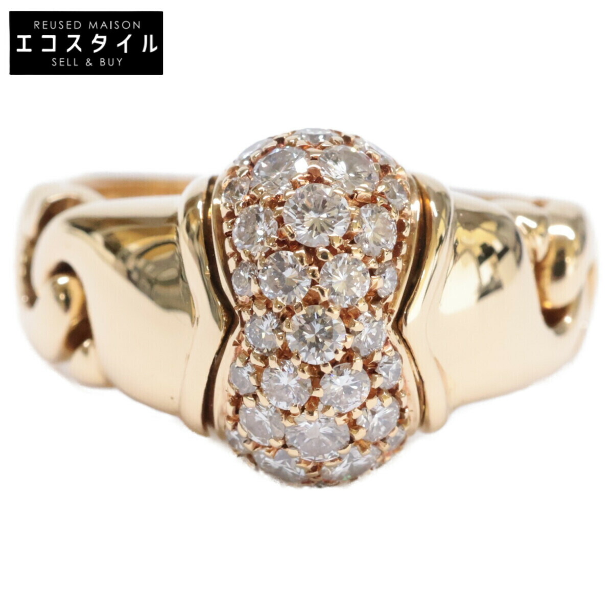 楽天市場】ブルガリ BVLGARI リング ドッピオ バチェラート ハート