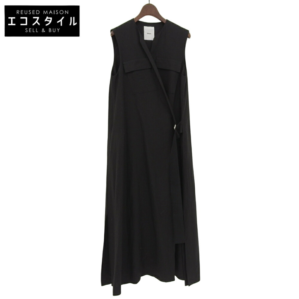 楽天市場】【中古】エブール ebure 25AW リネンサテン ノースリーブ