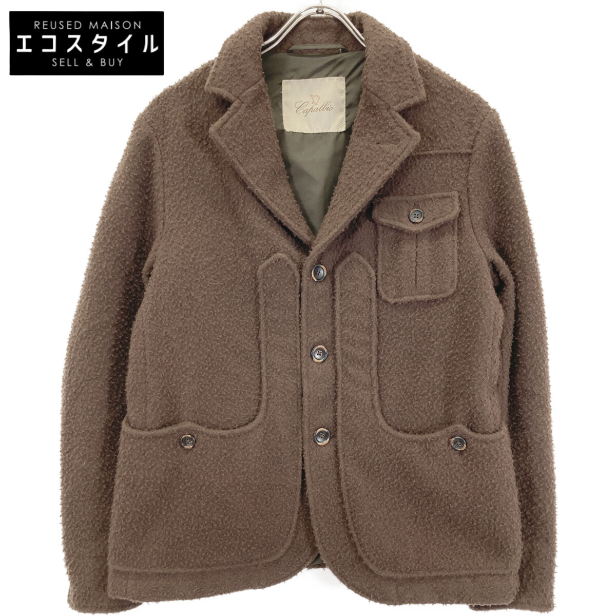 楽天市場】CAPALBIO カパルビオ イタリア製 CORDUROY HUNTING JACKET