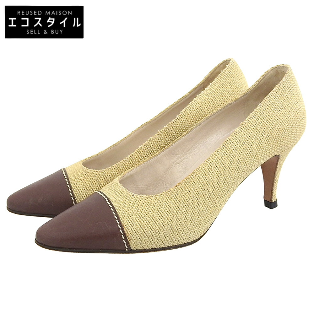 楽天市場】【楽天スーパーSALE 最大50％OFF】シャネル CHANEL パンプス