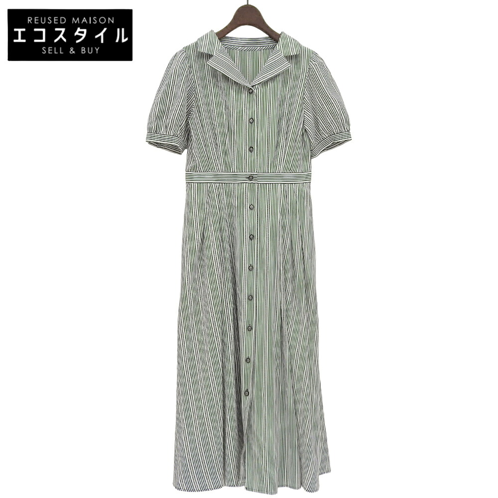 STRAWBERRY-FIELDS ストロベリーフィールズ 美品 縞模様 古典的 プルオーバー衣装 レディース 黒いこと 白いこと 2 51-11211DV 衣装   2 黒いこと/白いこと レディース 【中古】