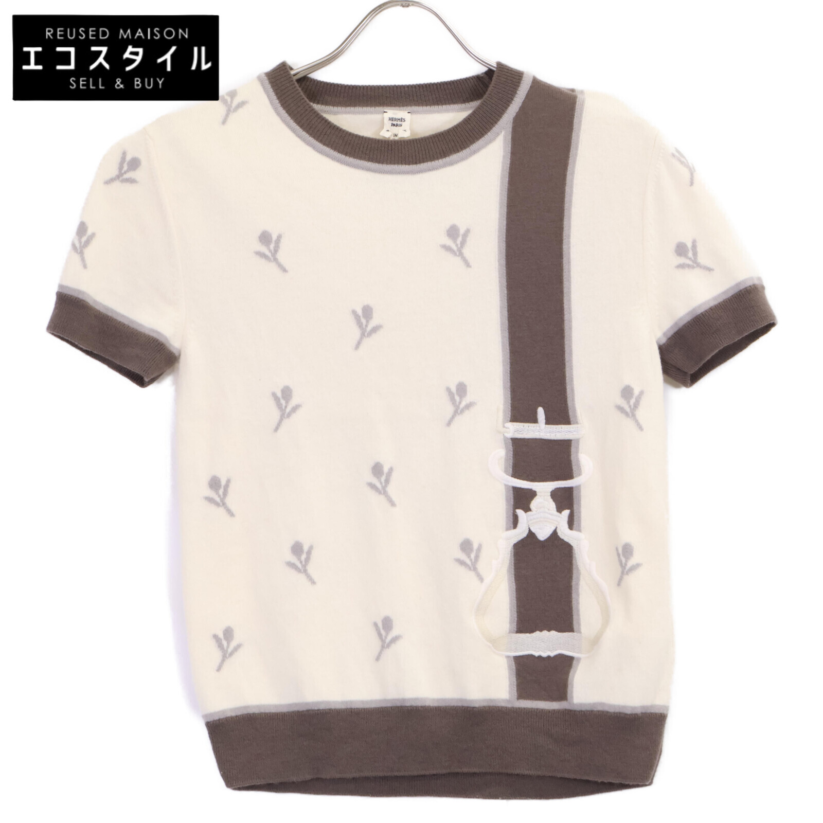 楽天市場】HERMES エルメス 半袖ニット レディース トップス カシミヤ