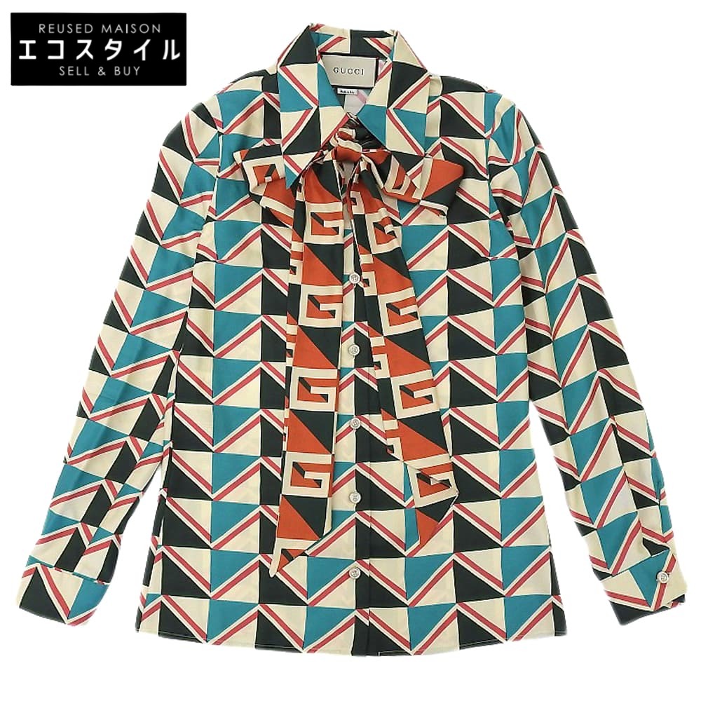 グッチ　ブラウス GUCCI グッチ 二つ折り財布 メンズ グッチシマ ブラック 473922 CWC1N