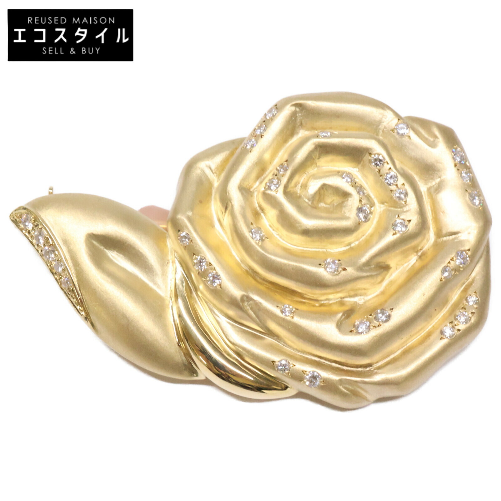 楽天市場】ミキモト MIKIMOTO ブローチ 桜モチーフ K18WG K18PG ピンク