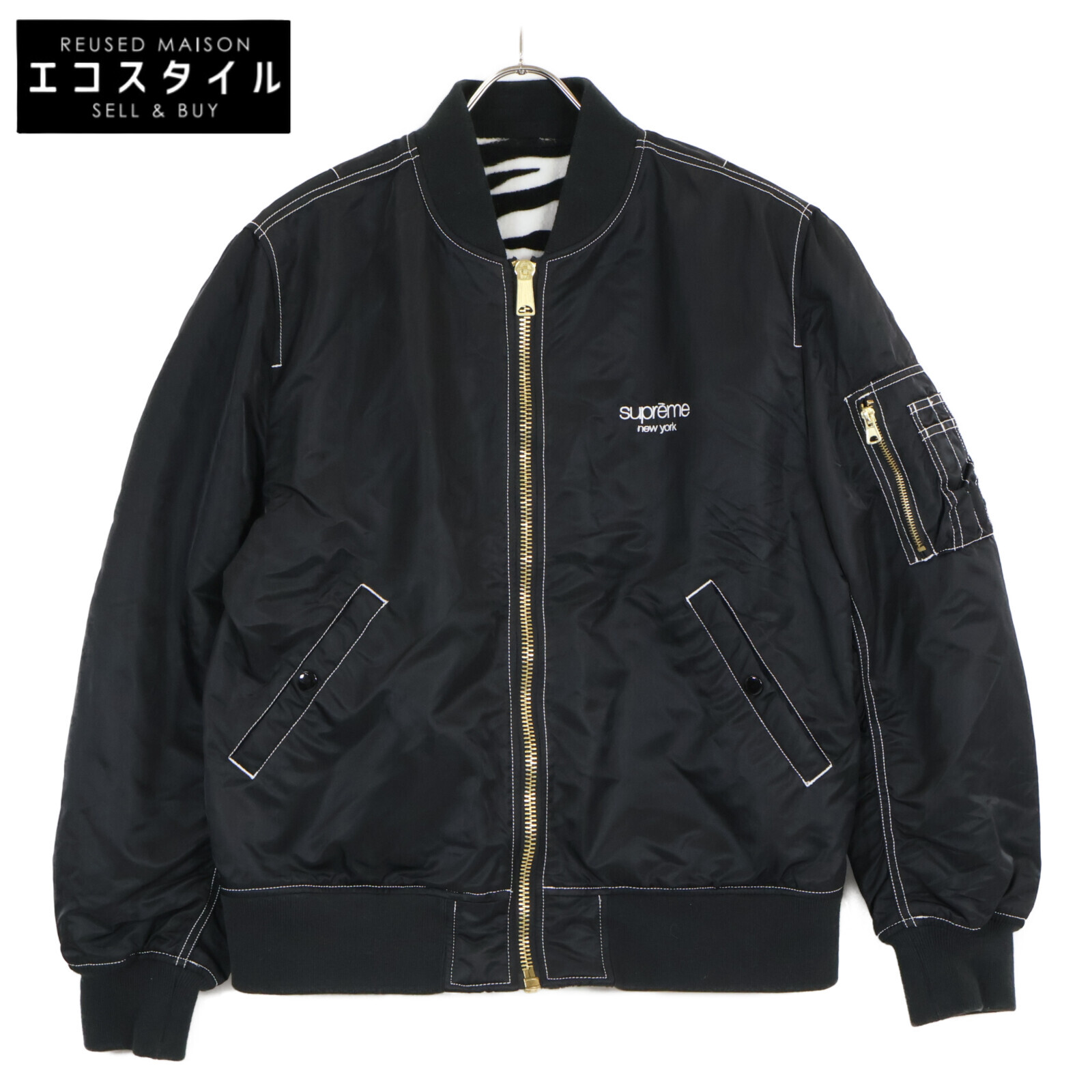 楽天市場】【Supreme GOODENOUGH Reversible MA-1 Olive シュプリーム