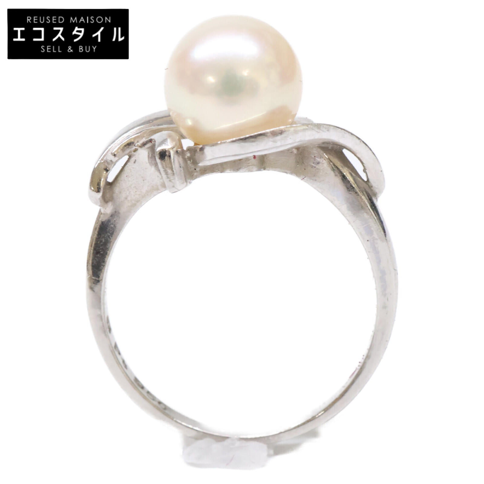 楽天市場】ミキモト MIKIMOTO pt950 プラチナ 8mm 珠 パール 真珠 付