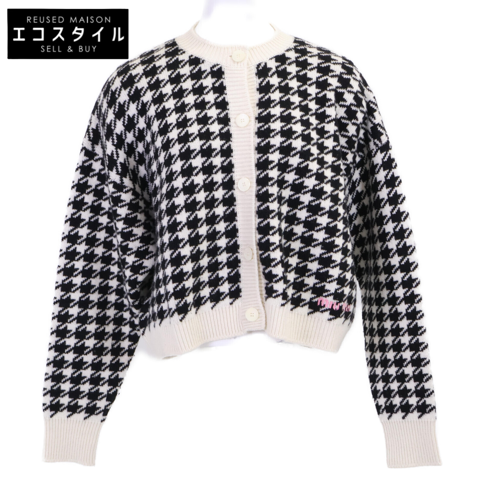 楽天市場】古着 MIUMIU ミュウミュウ イタリア製 長袖 カシミヤ