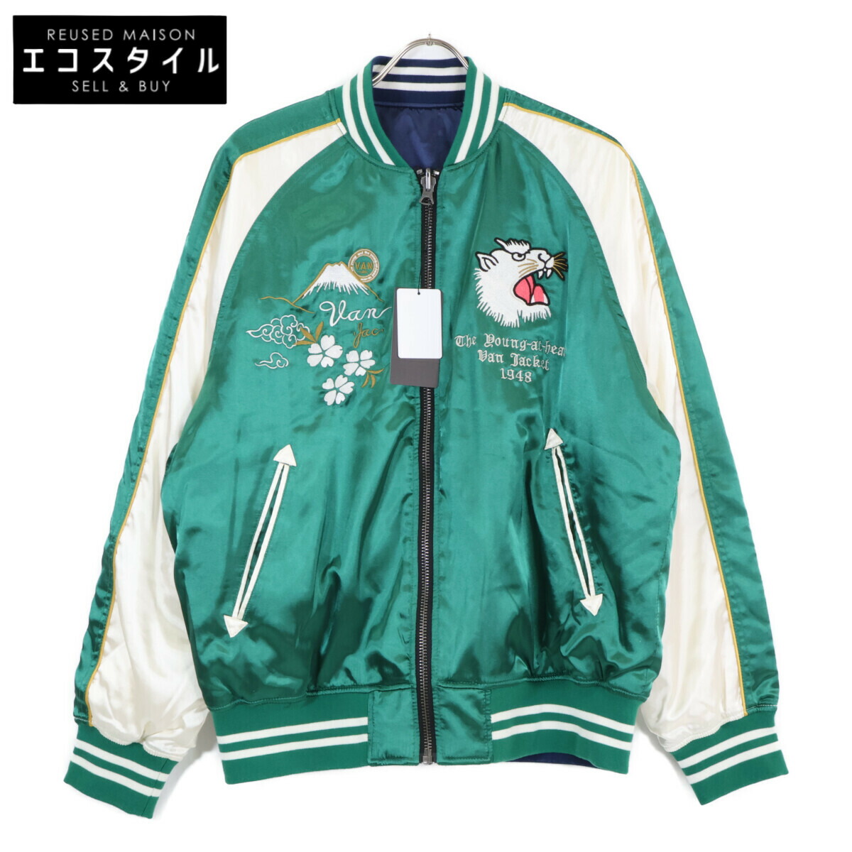 新品タグ付 石津謙介（VAN） DiAPLEX ハリントンジャケット L VAN JACKET INC. ヴァンヂャケット 石津謙介 生誕100周年記念 SWING