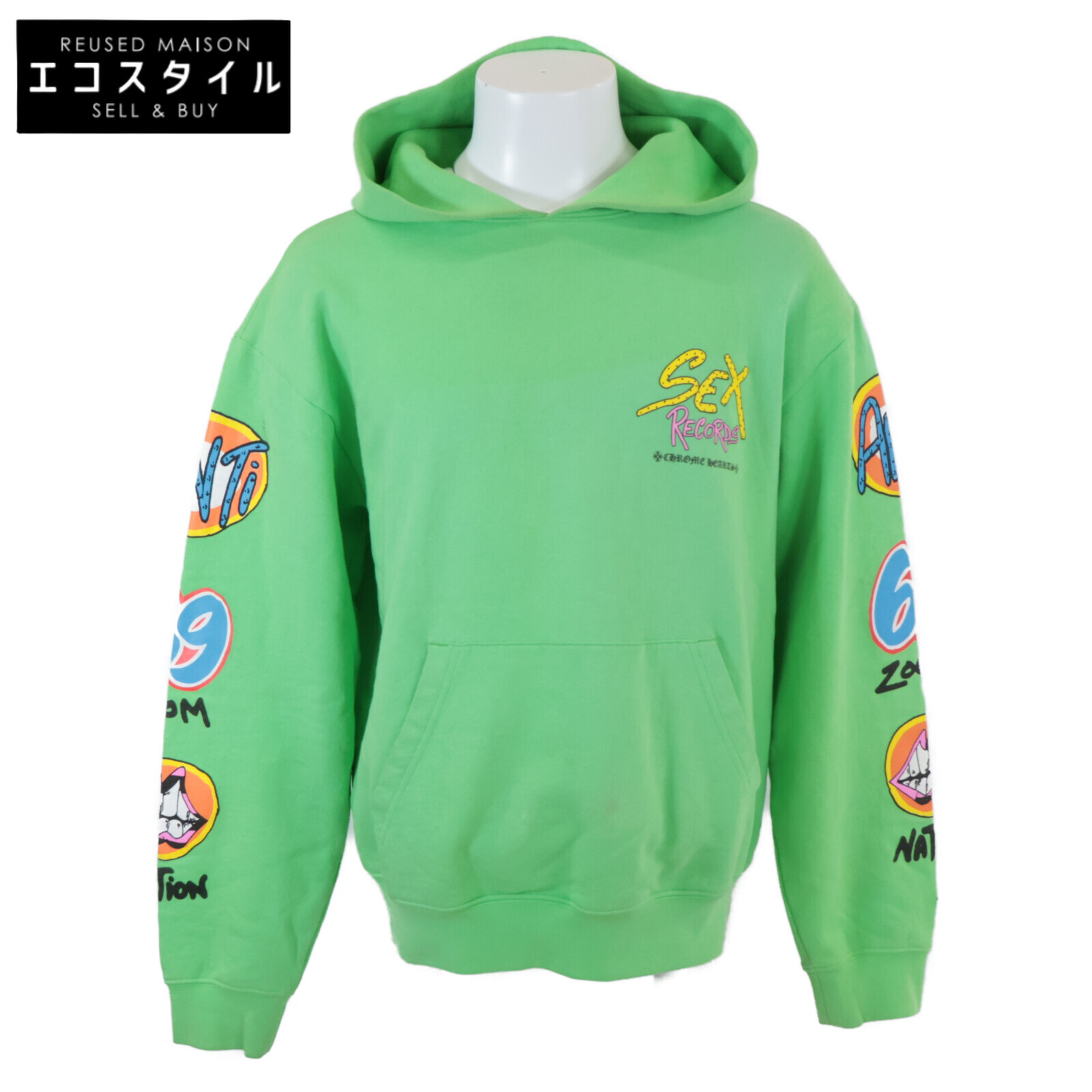 楽天市場】CHROME HEARTS MATTY BOY SEX RECORDS PPO CONCEPT PULLOVER