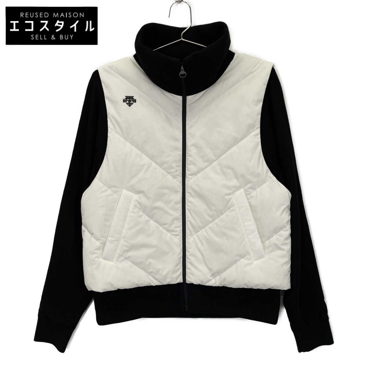 DESCENTE デサント 白いこと×黒いこと 縛 トップス トップス   M 白いこと×黒いこと レディース 【中古】