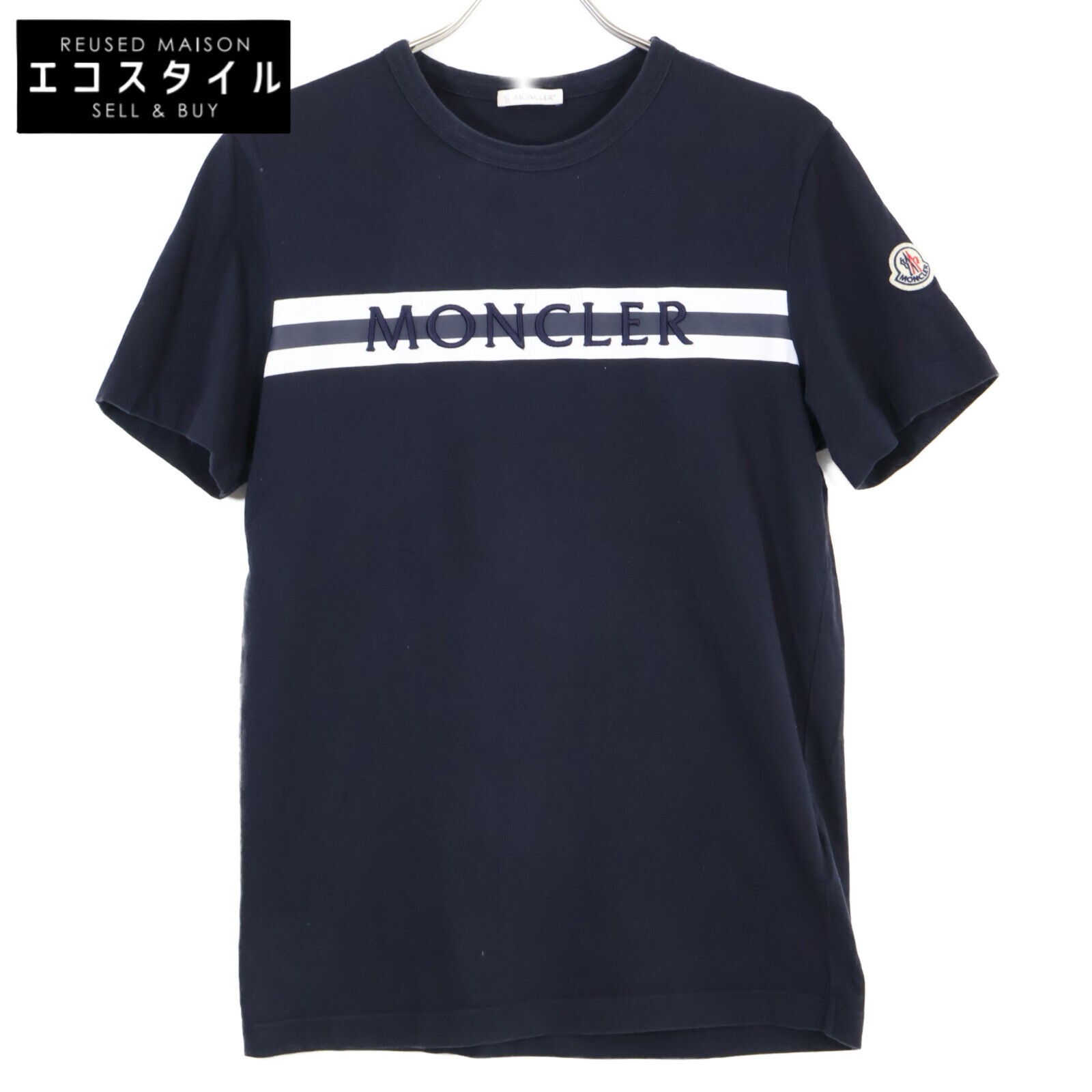 モンクレール MONCLER マグリア 半袖 Tシャツ MAGLIA ロゴ