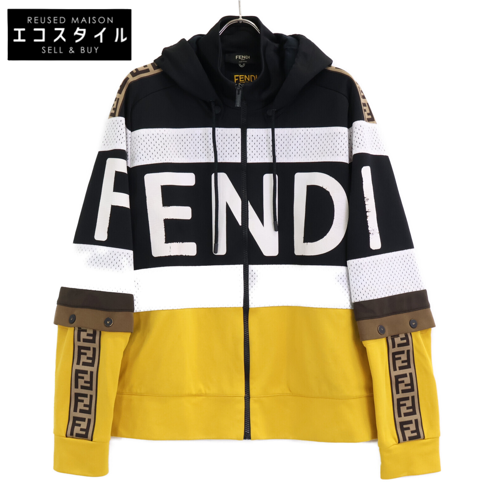 楽天市場】【中古】 FENDI （フェンディ）FFマーク ズッカ柄 マルチ