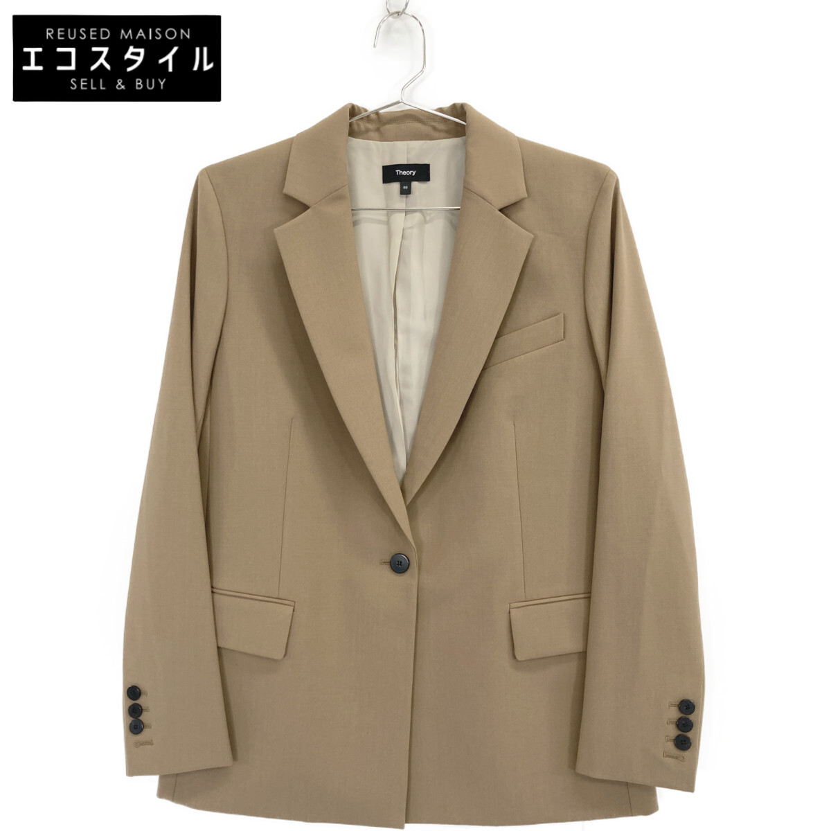 楽天市場】Theoryセオリー 18年製 8104105 CARMEL/FEMININE.SLIM.JKT