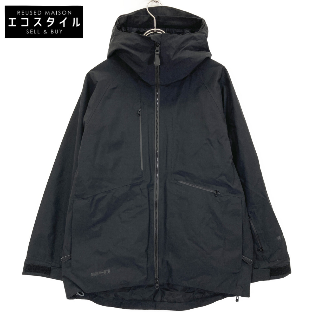 241 トゥーフォーワン L'Appartement別注 MB1960 ﾌﾞﾗｯｸ GORE-TEX ﾏｳﾝﾃﾝﾊﾟｰｶｰ ジャケット F ブラック メンズ 【中古】
