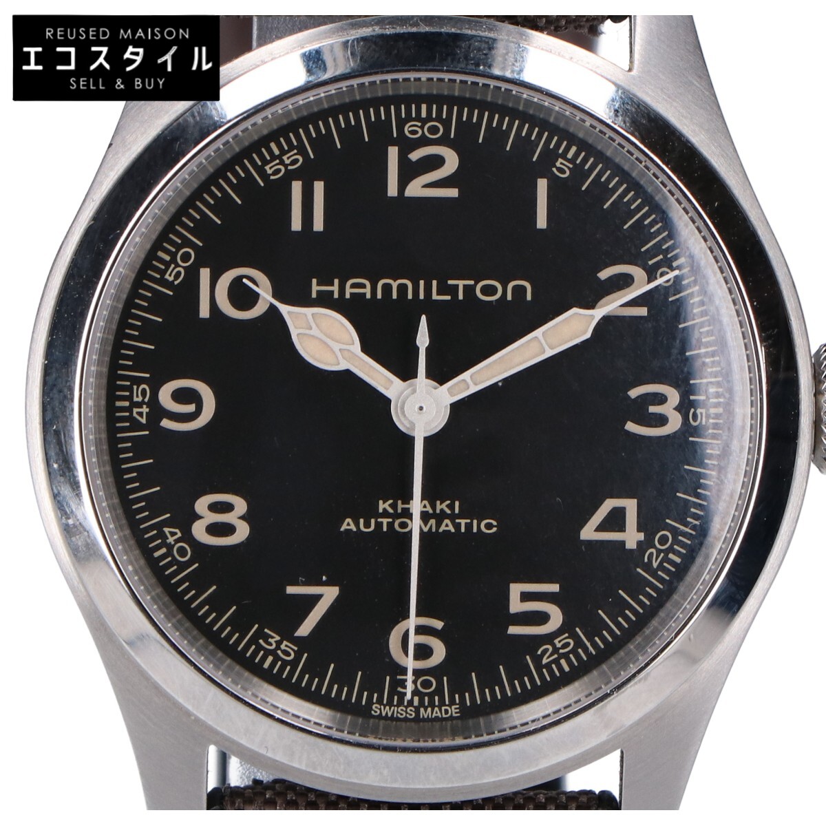 ハミルトン H704050 カーキフィールド マーフ 自動巻き ケース・保証書付 ハミルトン H704050 カーキフィールド マーフ 自動巻き ケース・保証