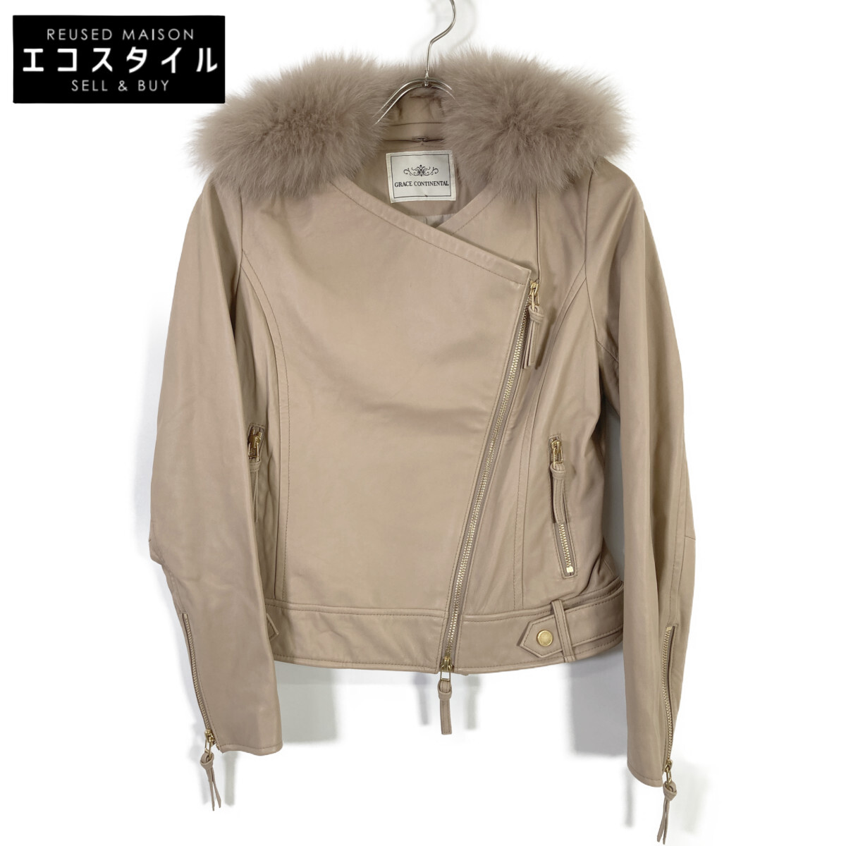 楽天市場】Diagram ダイアグラム エコファー ボンバー ジャケット 36