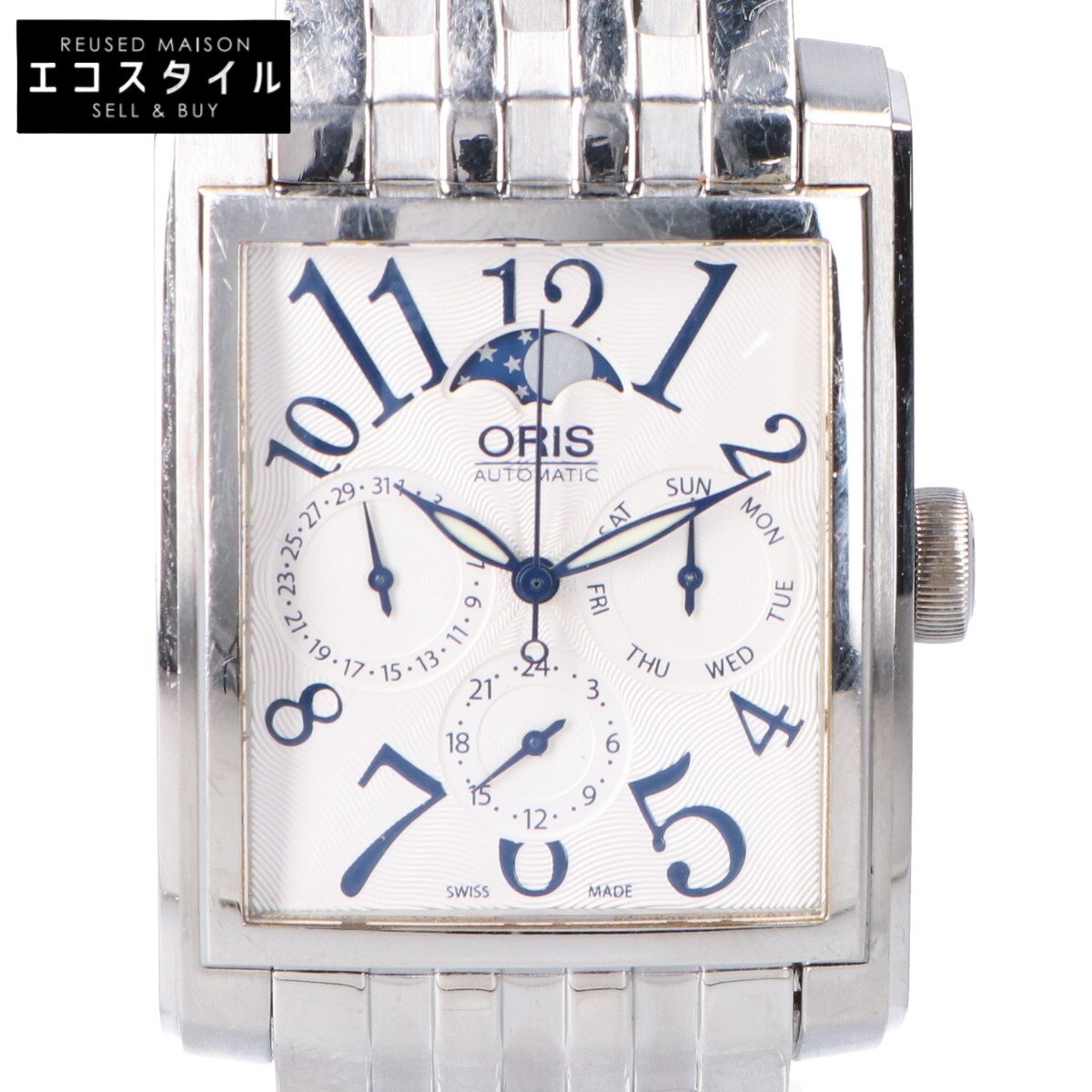 楽天市場】ORIS オリス レギュレーター クラシック デイト 7473 裏スケ