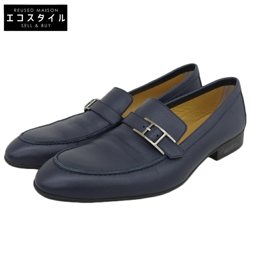 楽天市場】エルメス HERMES ウィングチップ ローファー 靴 レザー