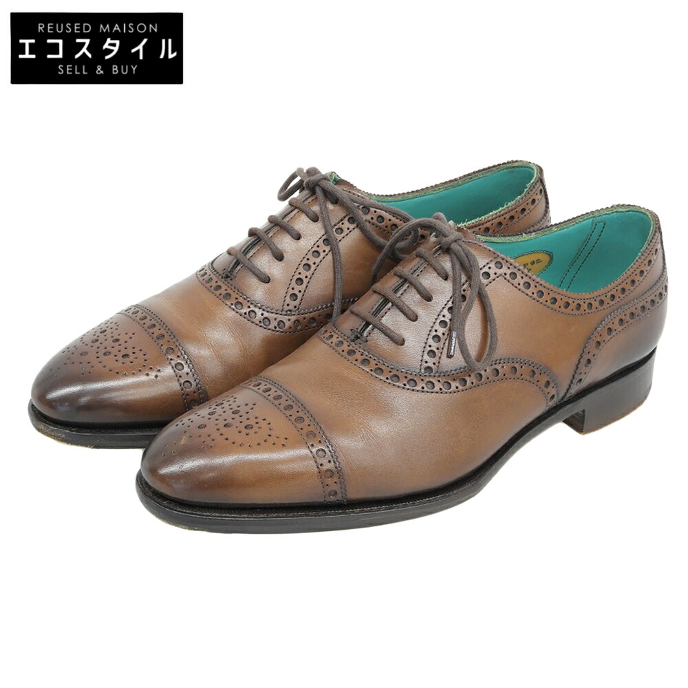 EDWARD GREENウォルコット 7 1/2 Bウイズ　ラスト888 EDWARD GREEN ブラック チェルシー 202 6 E エドワード・グリーン