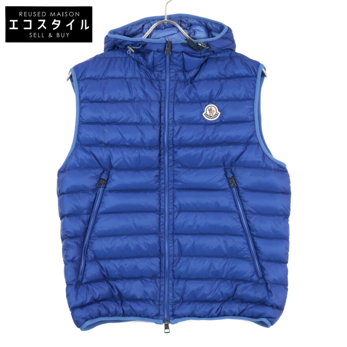 楽天市場】MONCLER モンクレール RAY GILET レイジレ 胸元ロゴワッペン