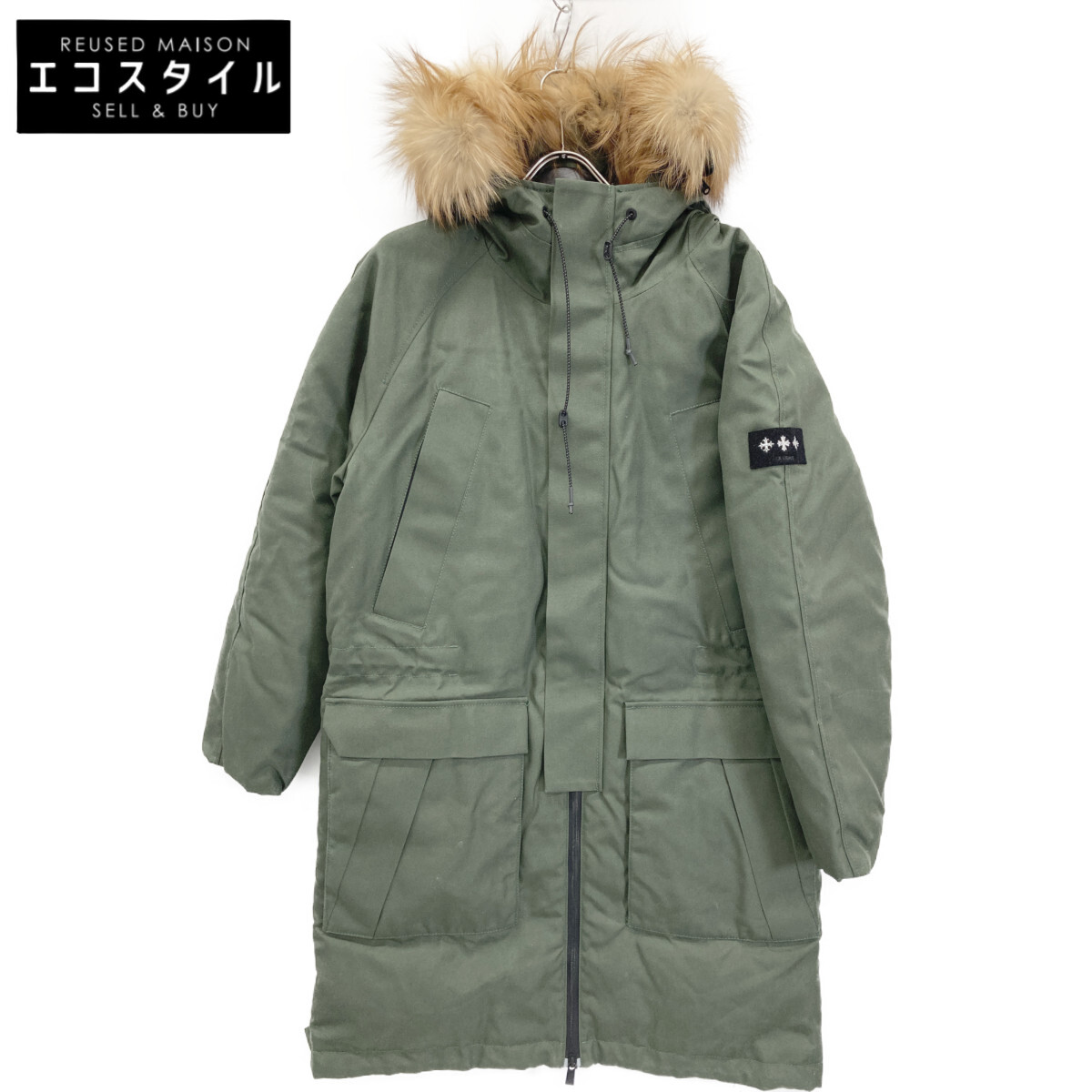 TATRAS タトラス LITTOモッズコート オリーブ ダウンライナーなし L TATRAS タトラス LITTOモッズコート オリーブ ダウンライナーなし L 超