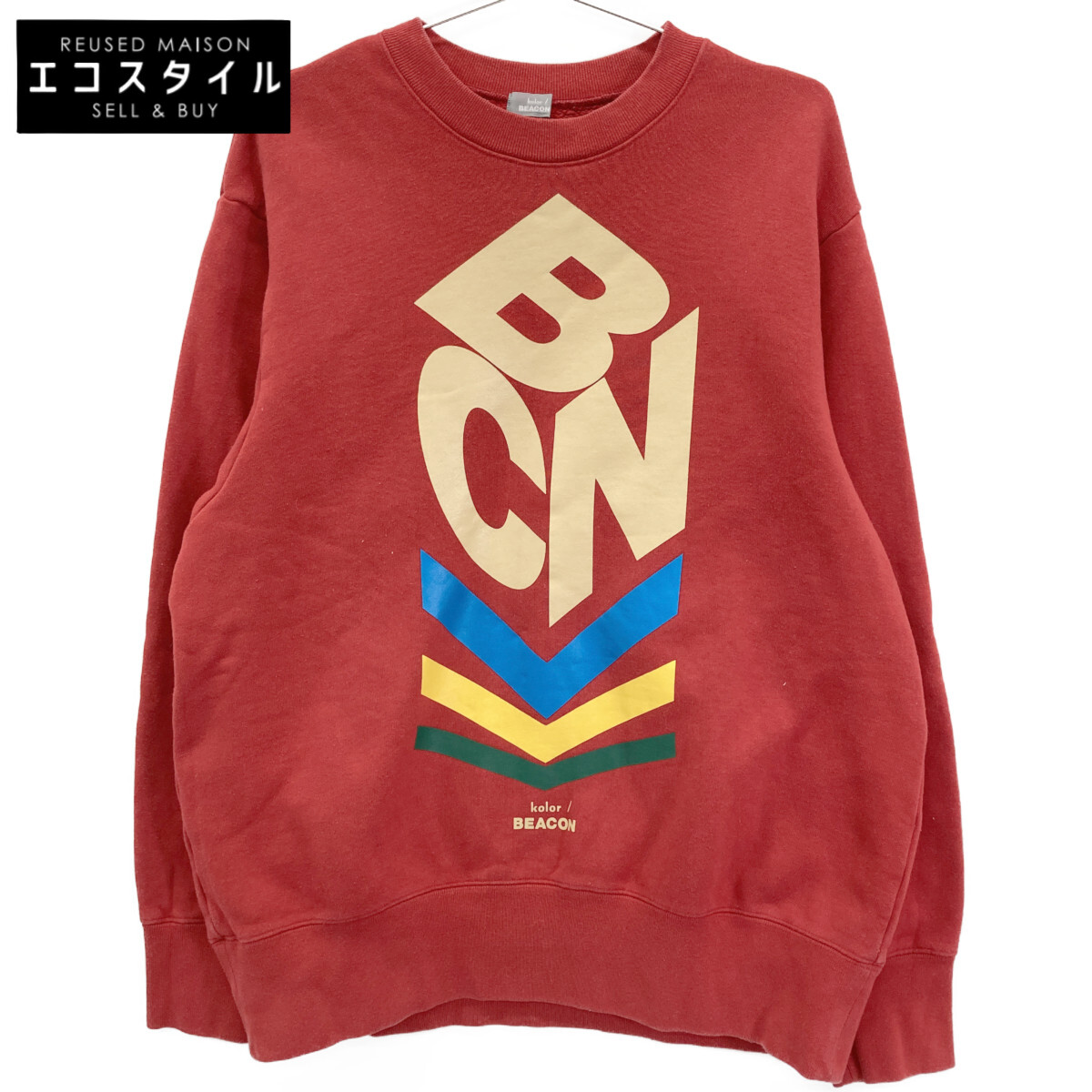 楽天市場】kolor カラー スウェット サイズ:3 23SS ロゴ グラフィック