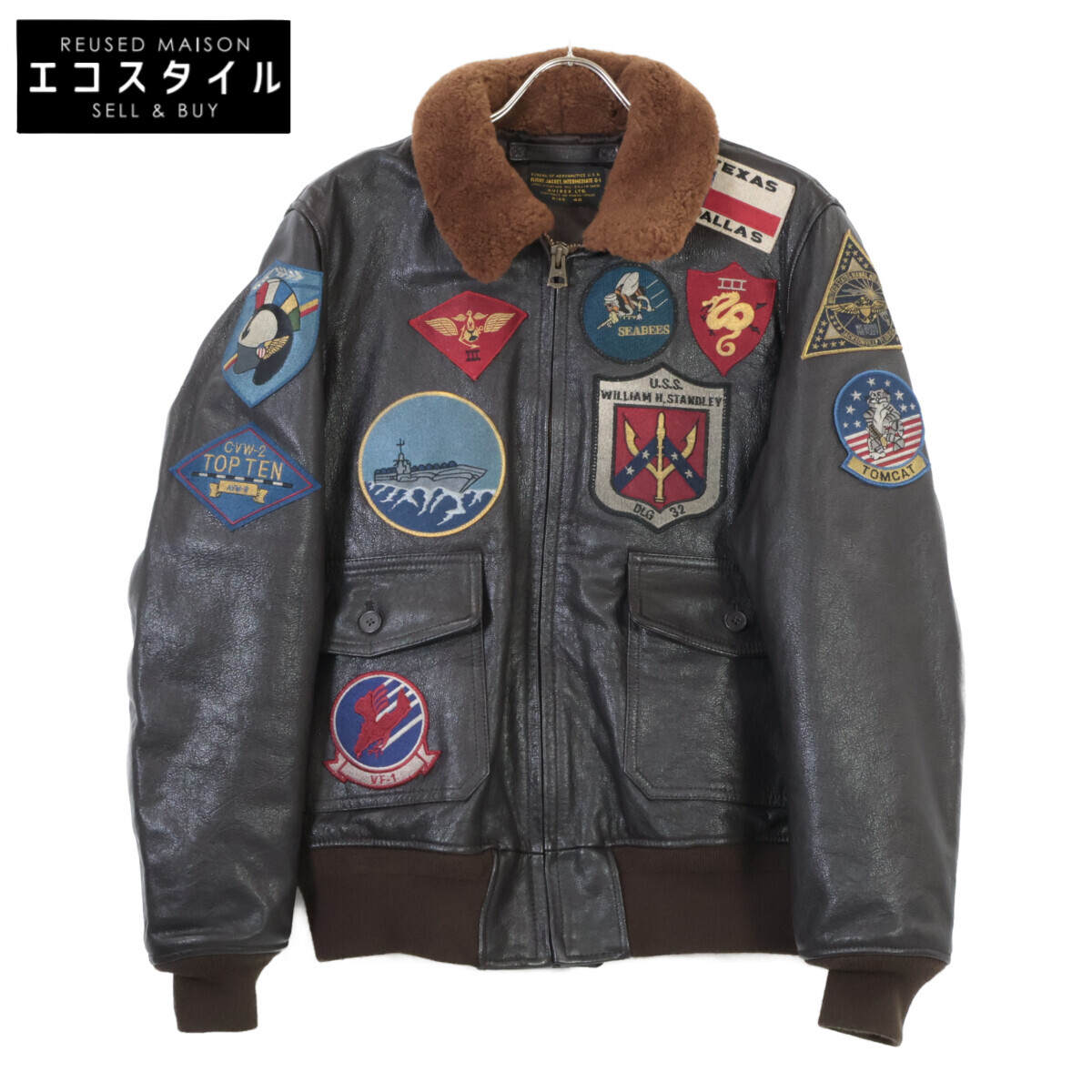 ひろ。希少　THE FEW レザーフライトジャケット　M-422A ひろ。希少 THE FEW レザーフライトジャケット M-422A 今期THE FEWの