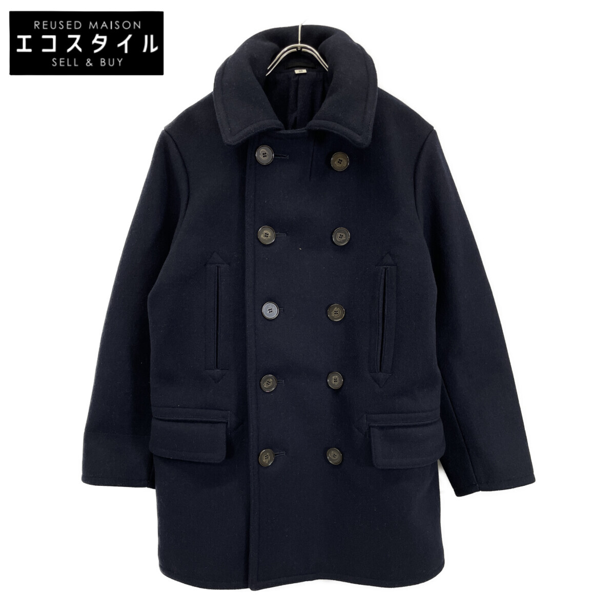 【希少ホワイト】VANSON レザーピーコート 38 美品 バンソン Pコート 希少ホワイト】VANSON レザーピーコート 38 美品 バンソン Pコート