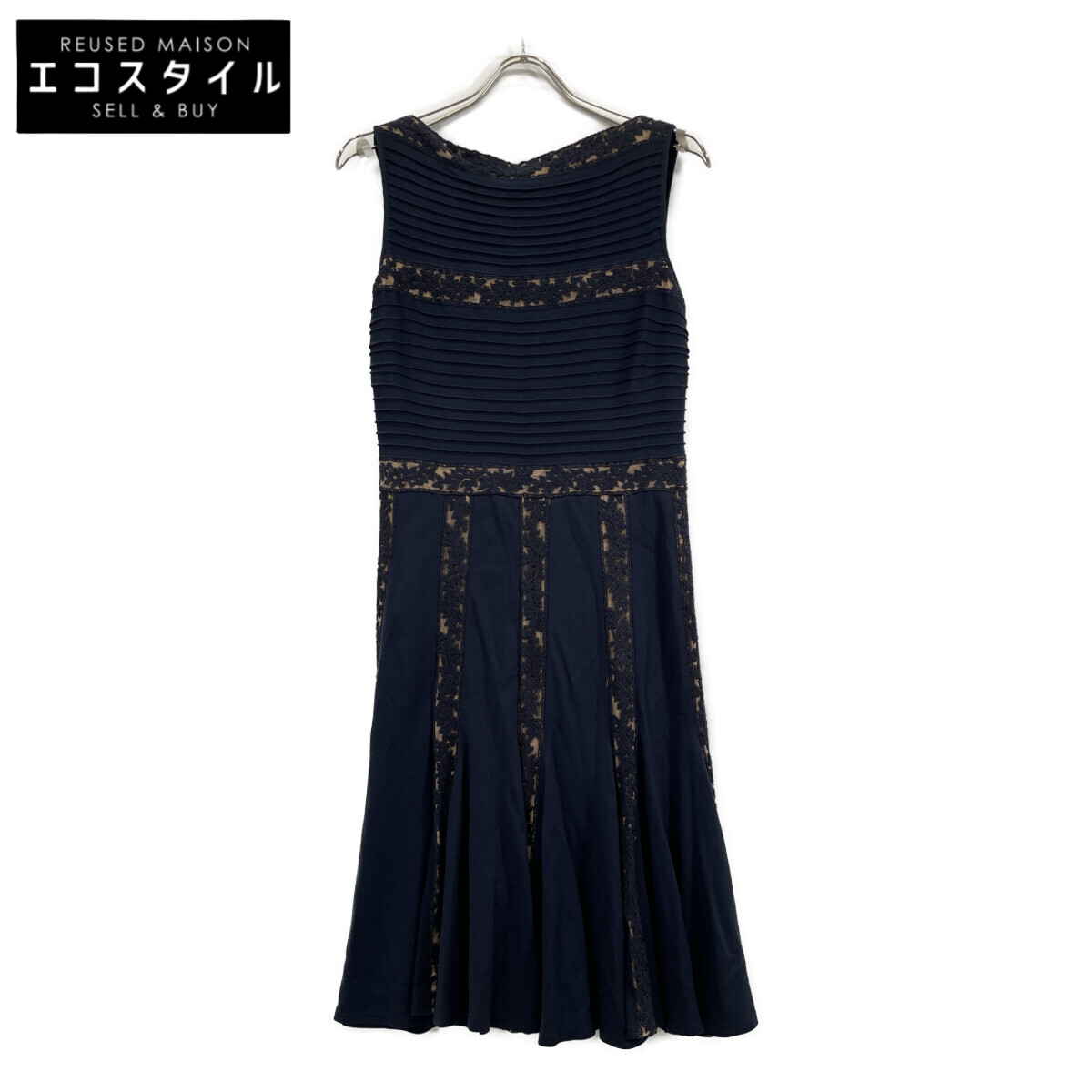 TADASHI SHOJI タダシショージ 6L1246M スピード競技 間借り人 ノースリーブ お召しもの 衣装 衣装   S 米国海軍 レディース 【中古】