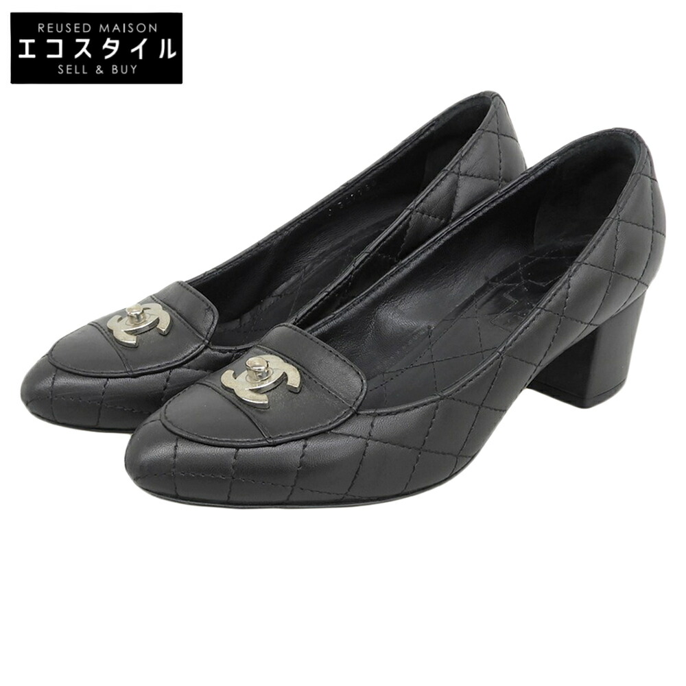 楽天市場】CHANEL シャネル G26900 ココマーク チャンキーヒール