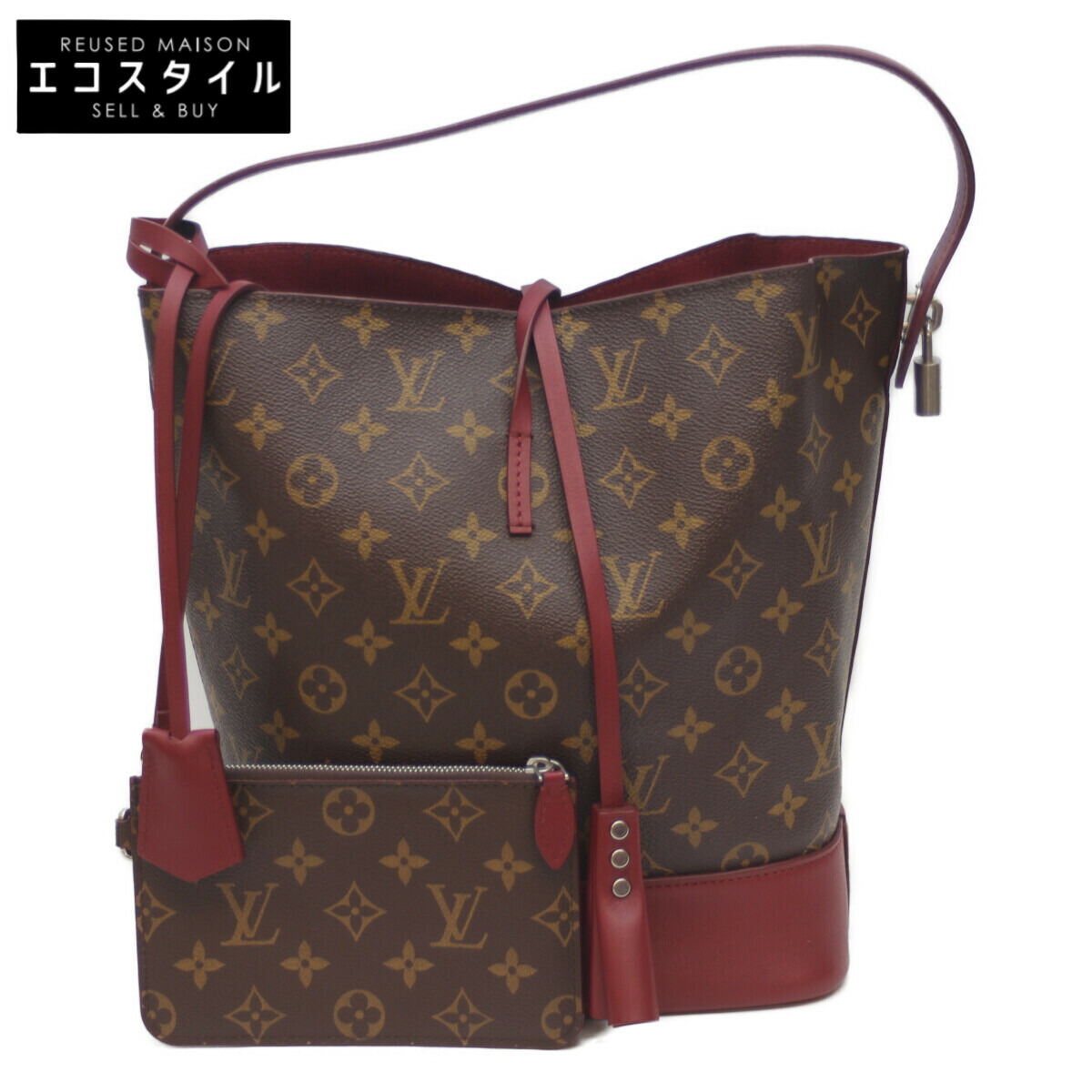LOUIS VUITTON ルイヴィトン 19年 M94560 モノグラム イドールNN14PM ショルダーバッグ 赤銅色/ボルドーワイン レディース 【中古】