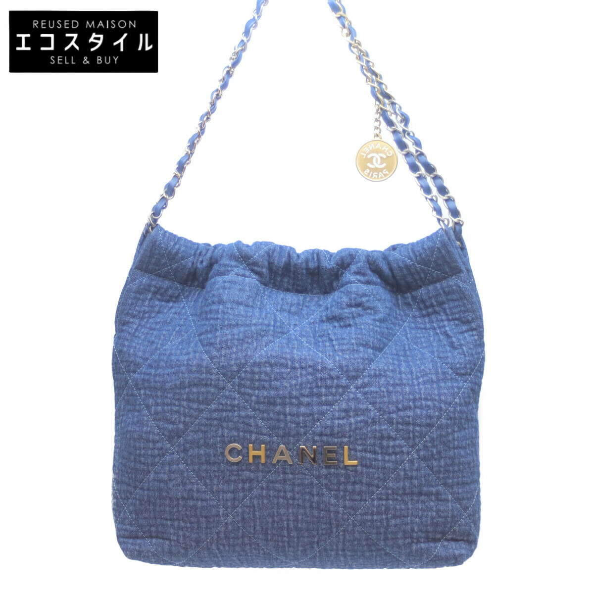 楽天市場】CHANEL シャネル シャネル22 スモール チェーンショルダー