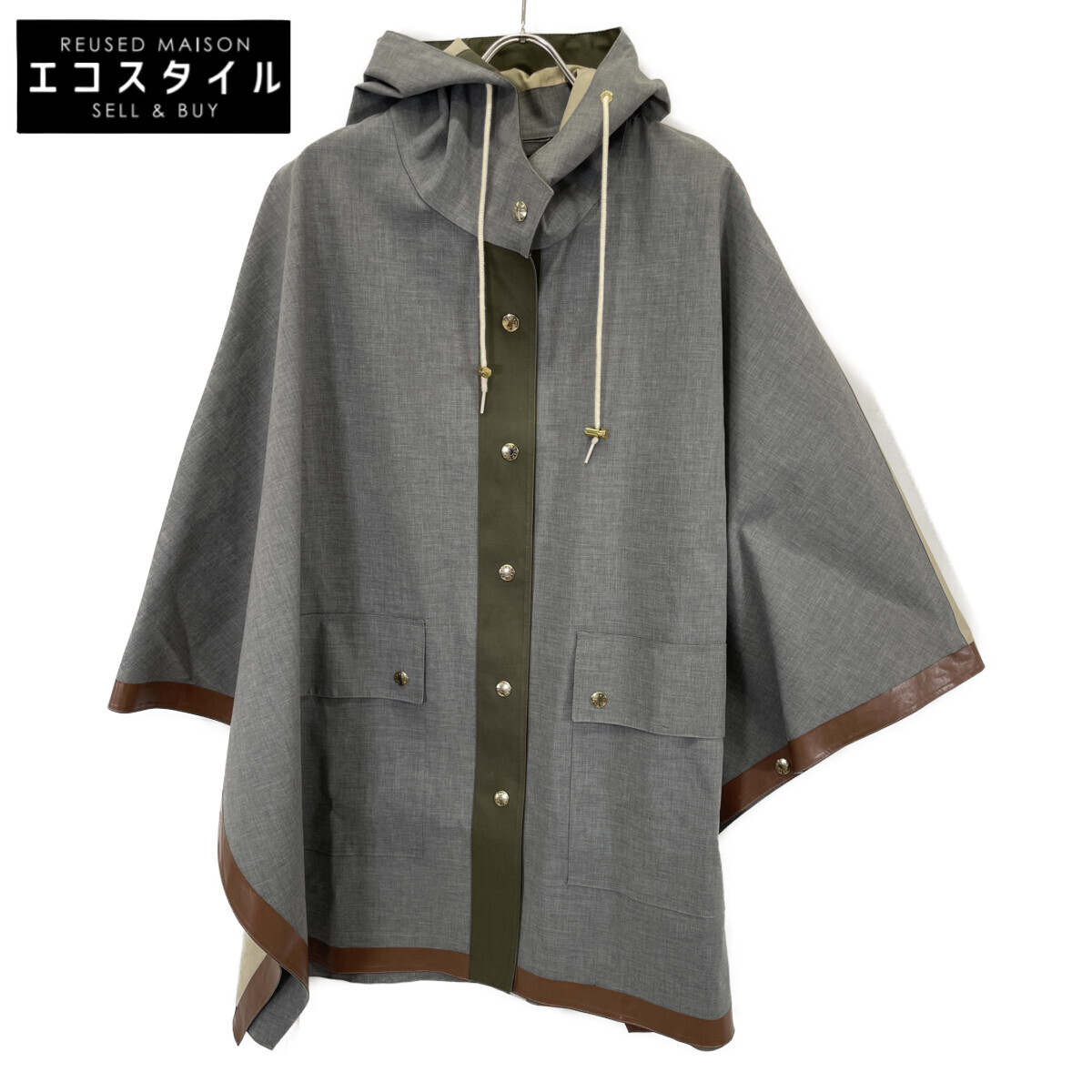 新品タグ付✨MACKINTOSH ゴム引きフーデットポンチョ 定価24万 完売品 ウィメンズ WATTEN - ゴム引きフーデッドコート – Mackintosh