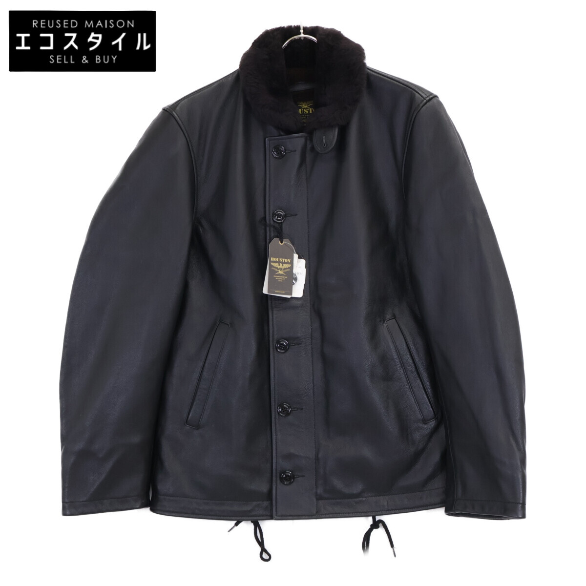 楽天市場】HOUSTONヒューストン 65913 US NAVY WWII DECK JACKET N-1