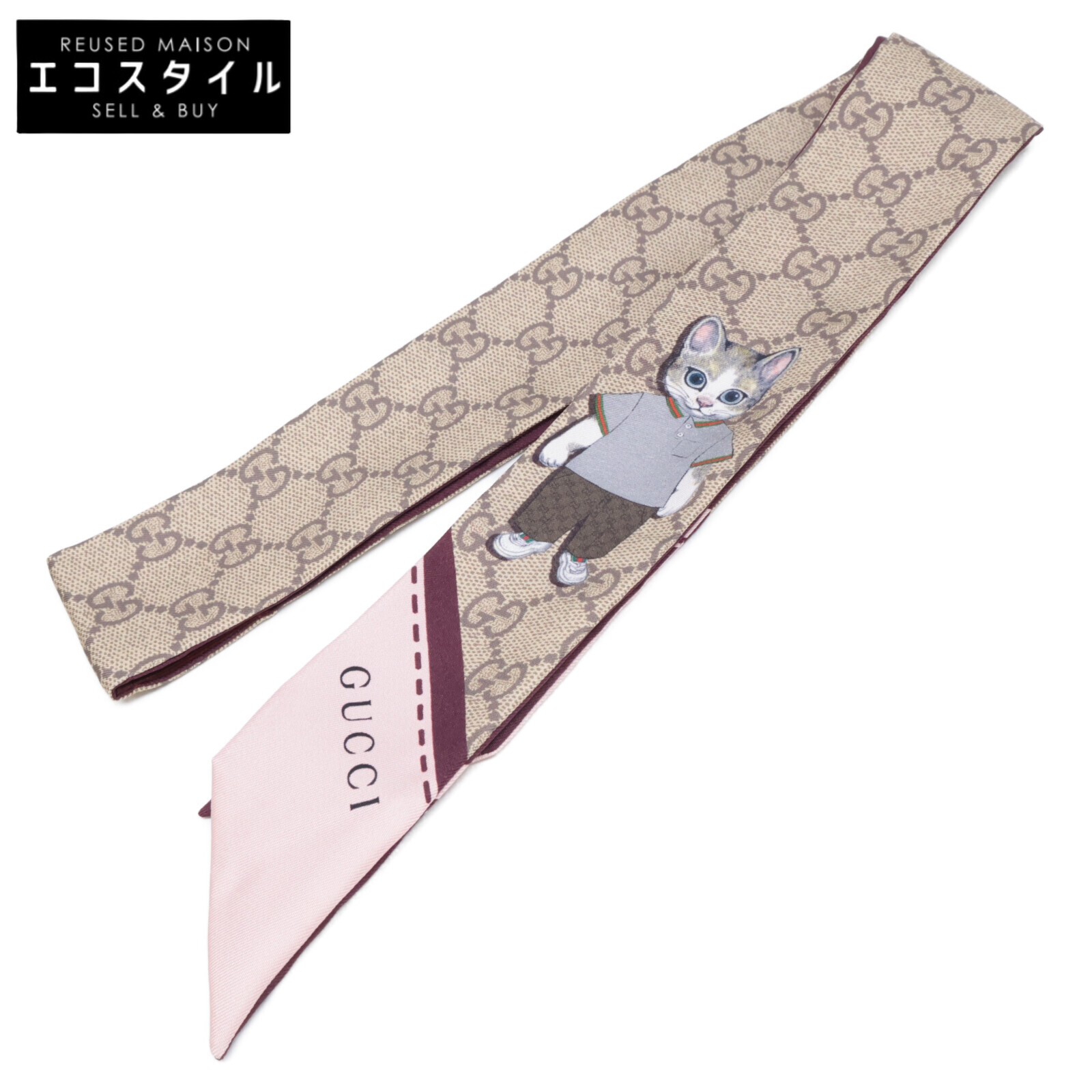 新品未使用 GUCCIヒグチユウコ コラボ GG柄 ラビット スカーフ 楽天市場】未使用 限定品 グッチ ヒグチユウコ コラボ スカーフ 90cm