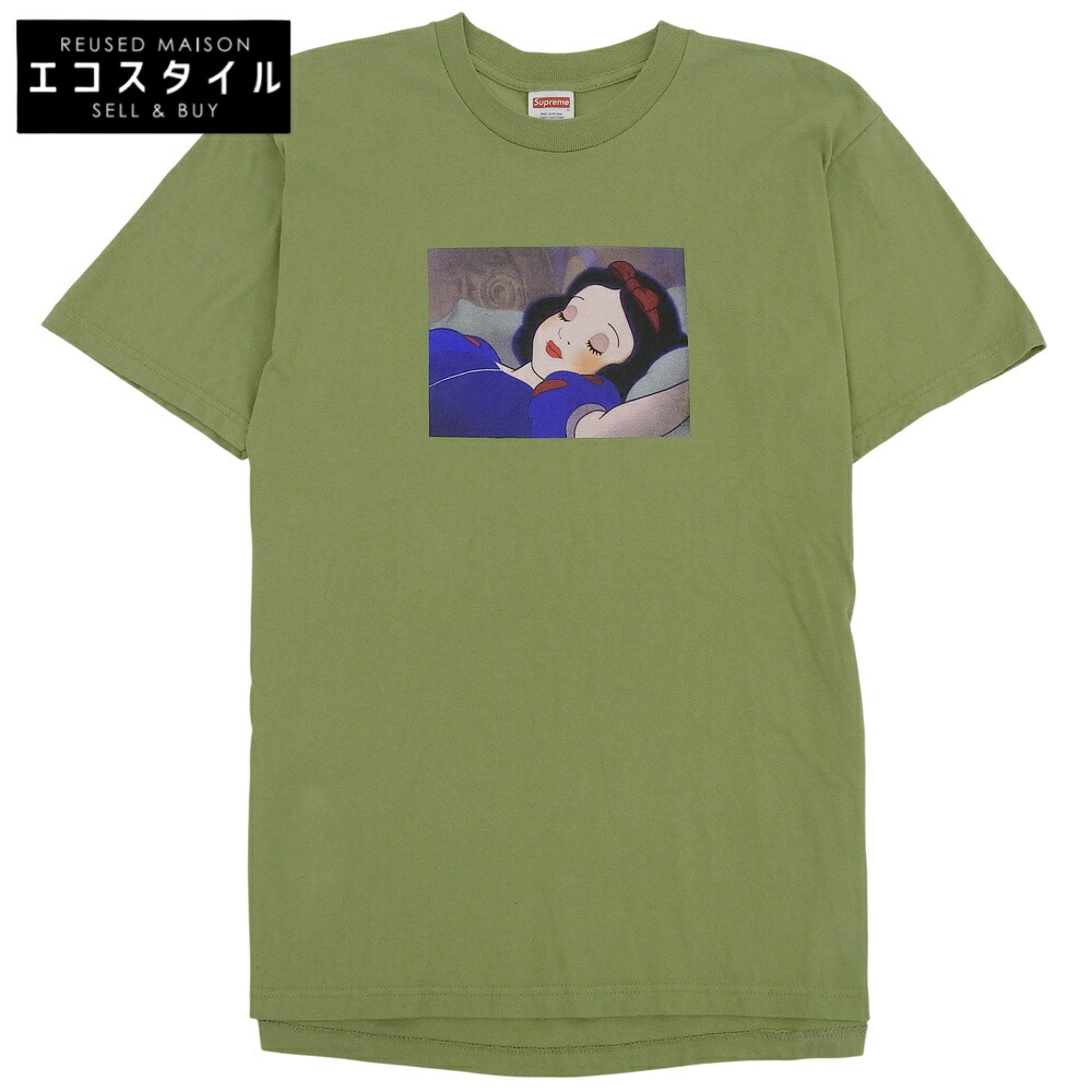 Supreme シュプリーム 白雪姫 綿織物 カットソー トップス メンズ 緑であること M 24AW トップス   M 緑であること メンズ 【中古】