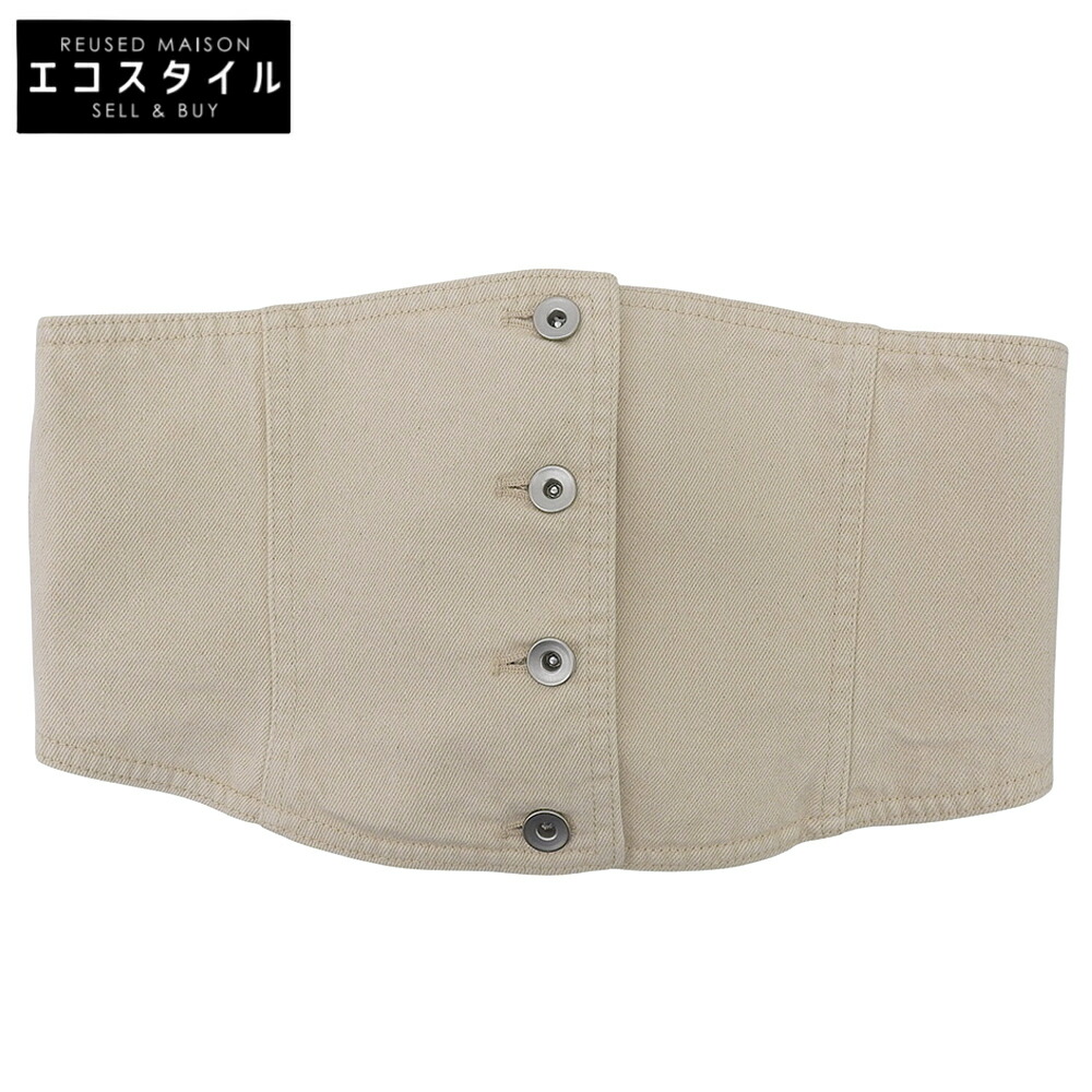 pelleq ペレック 美品 sea island cotton waist corset ガードル レディース ベージュ F DA0701-SS24 24SS トップス   F ベージュ レディース 【中古】
