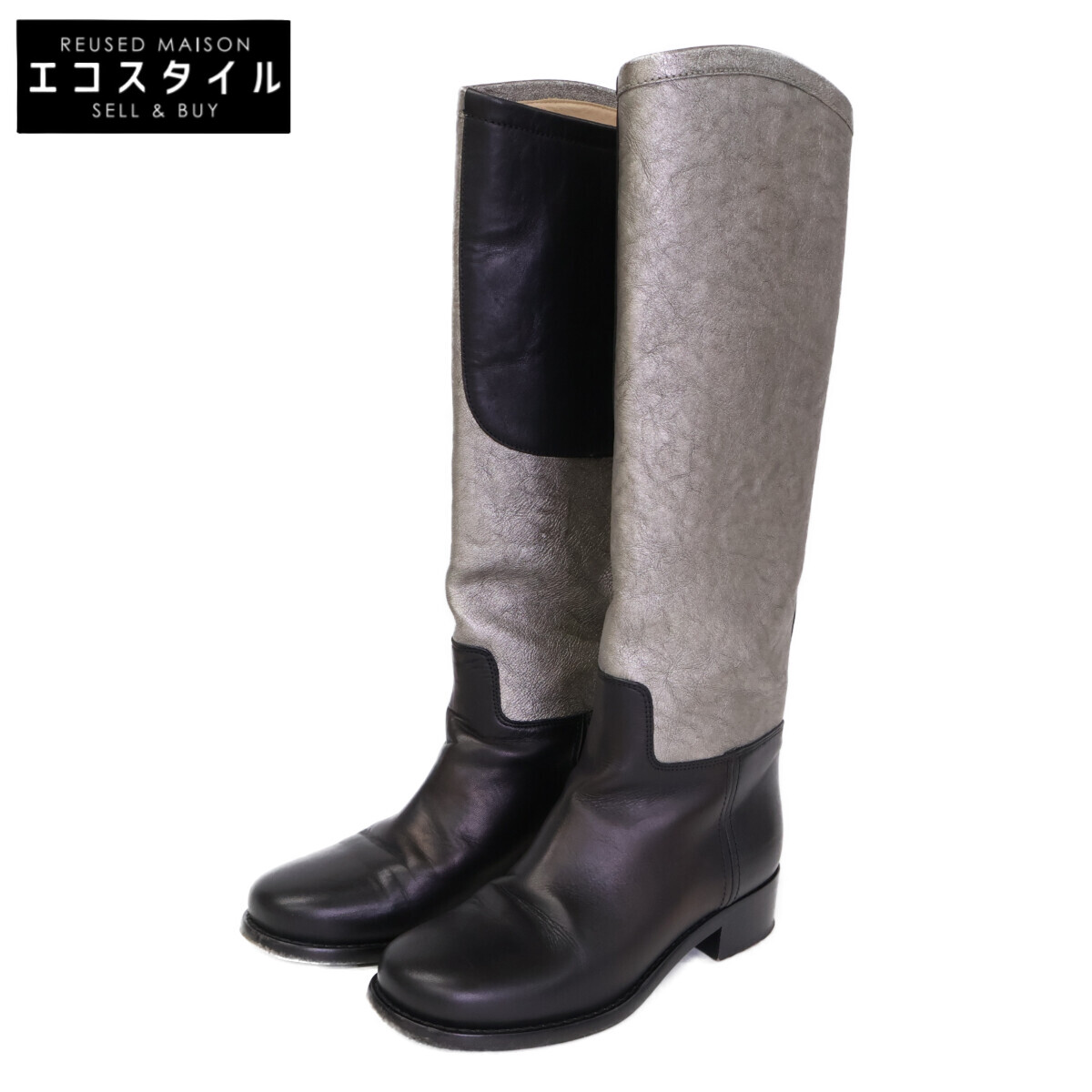 楽天市場】CHANEL【シャネル】 サイドココマーク バイカラー ロング