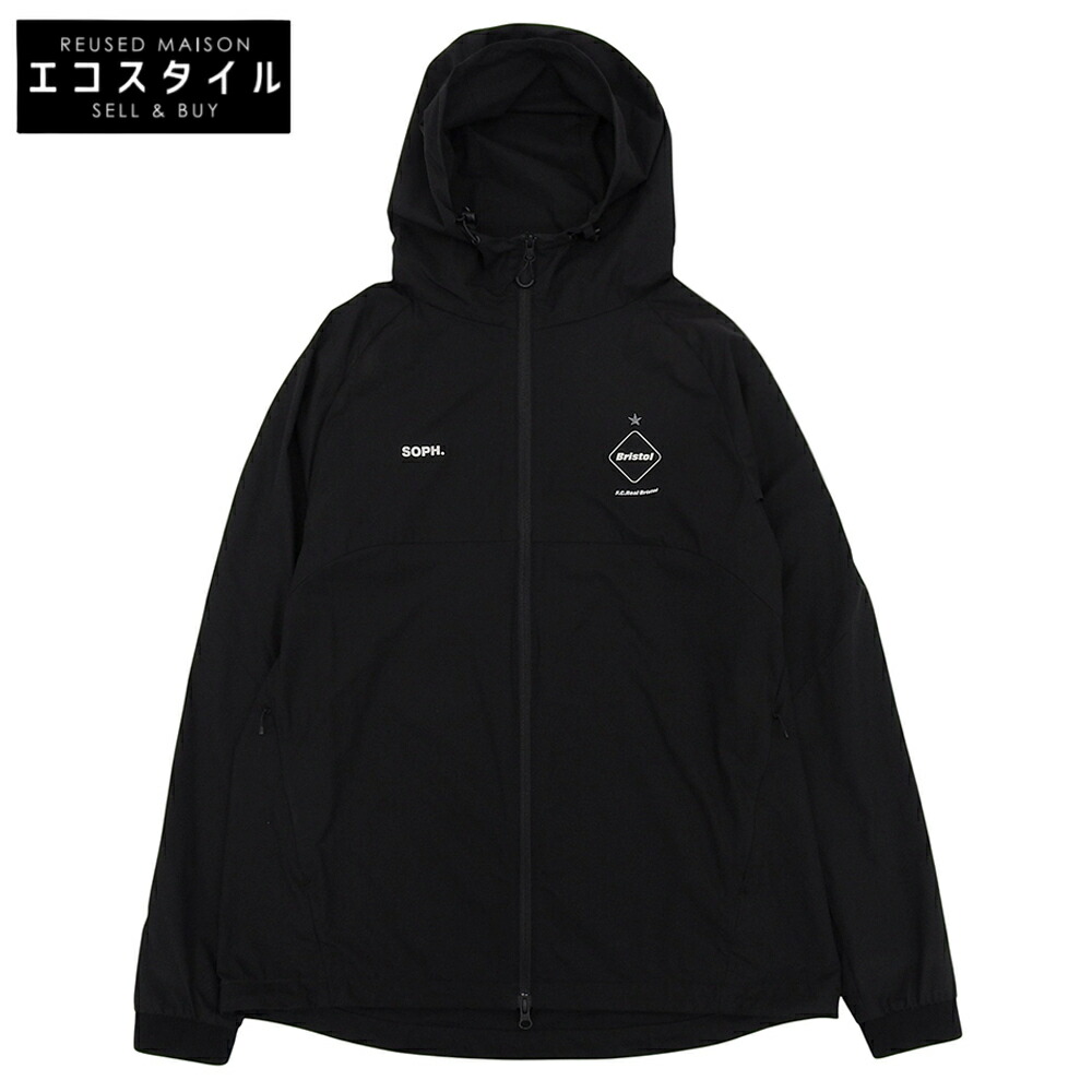 FCリアルブリストル　SOPH. ストライプネイビー ピステ SOPH FCRB Bristol Stadium Jacket ブリストル fcrb_252079_black.jpg